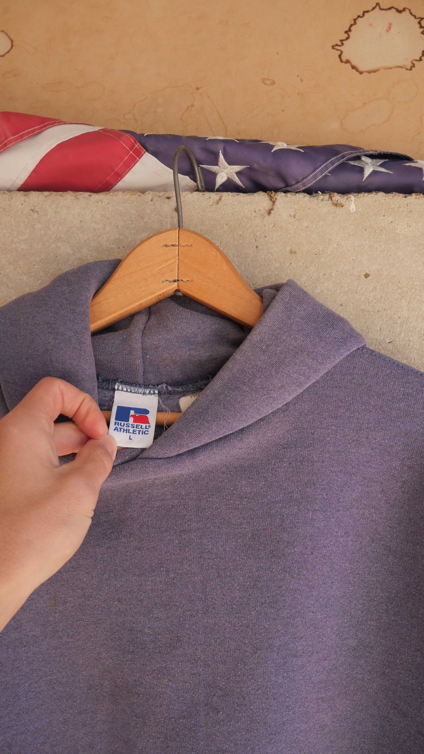 1990s Boxy Russell Hoodie | L