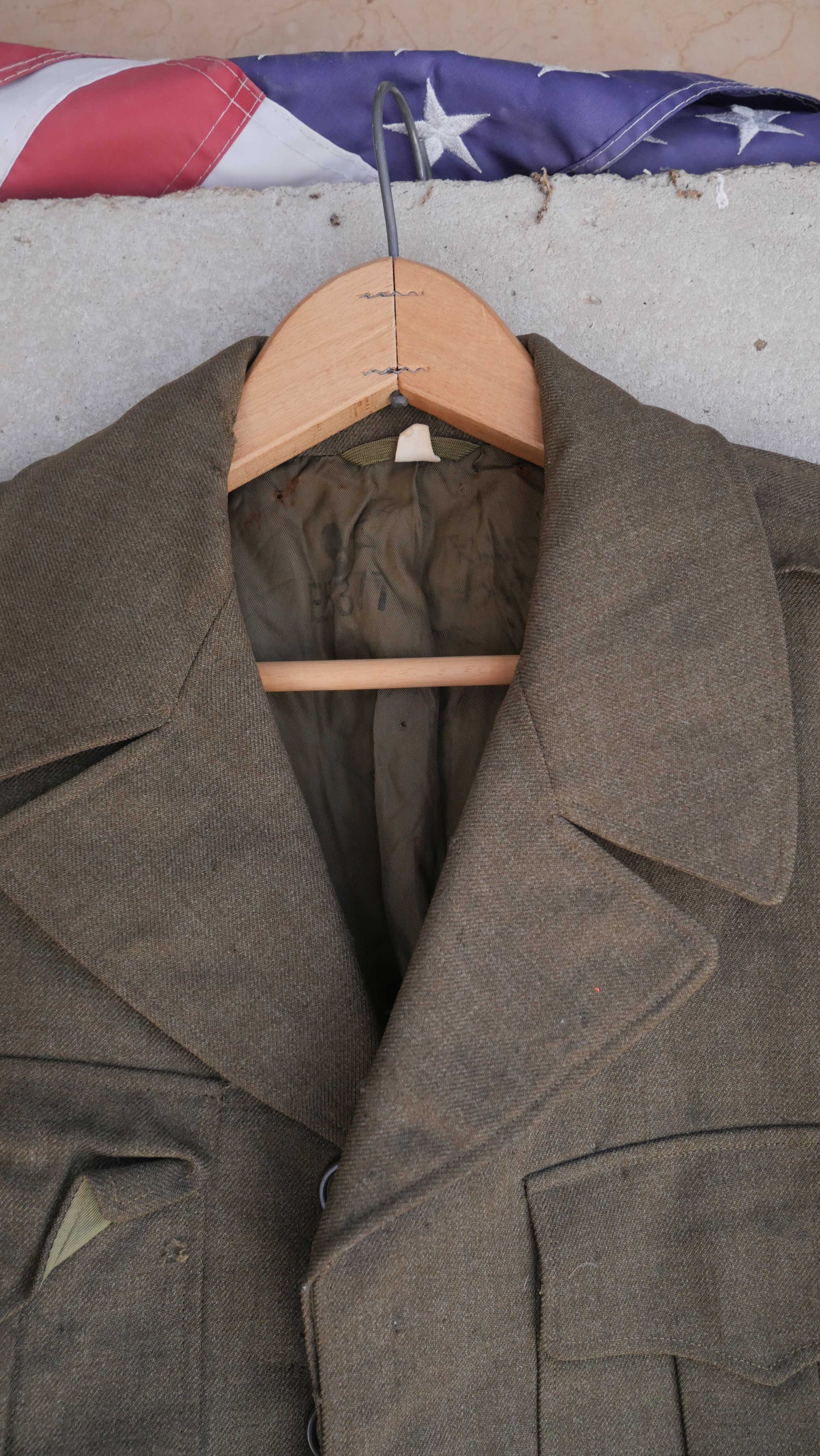1950s Chopped Military Jacket | S