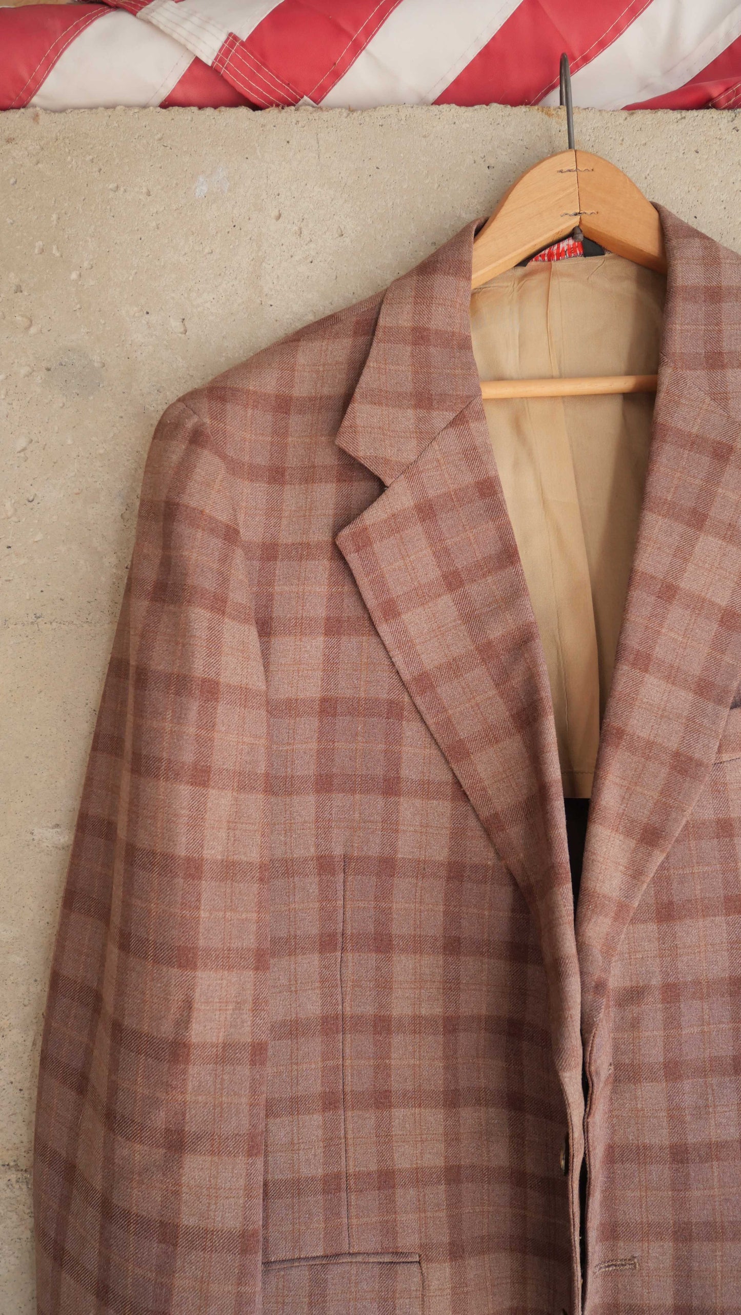 1970s Plaid Blazer | L