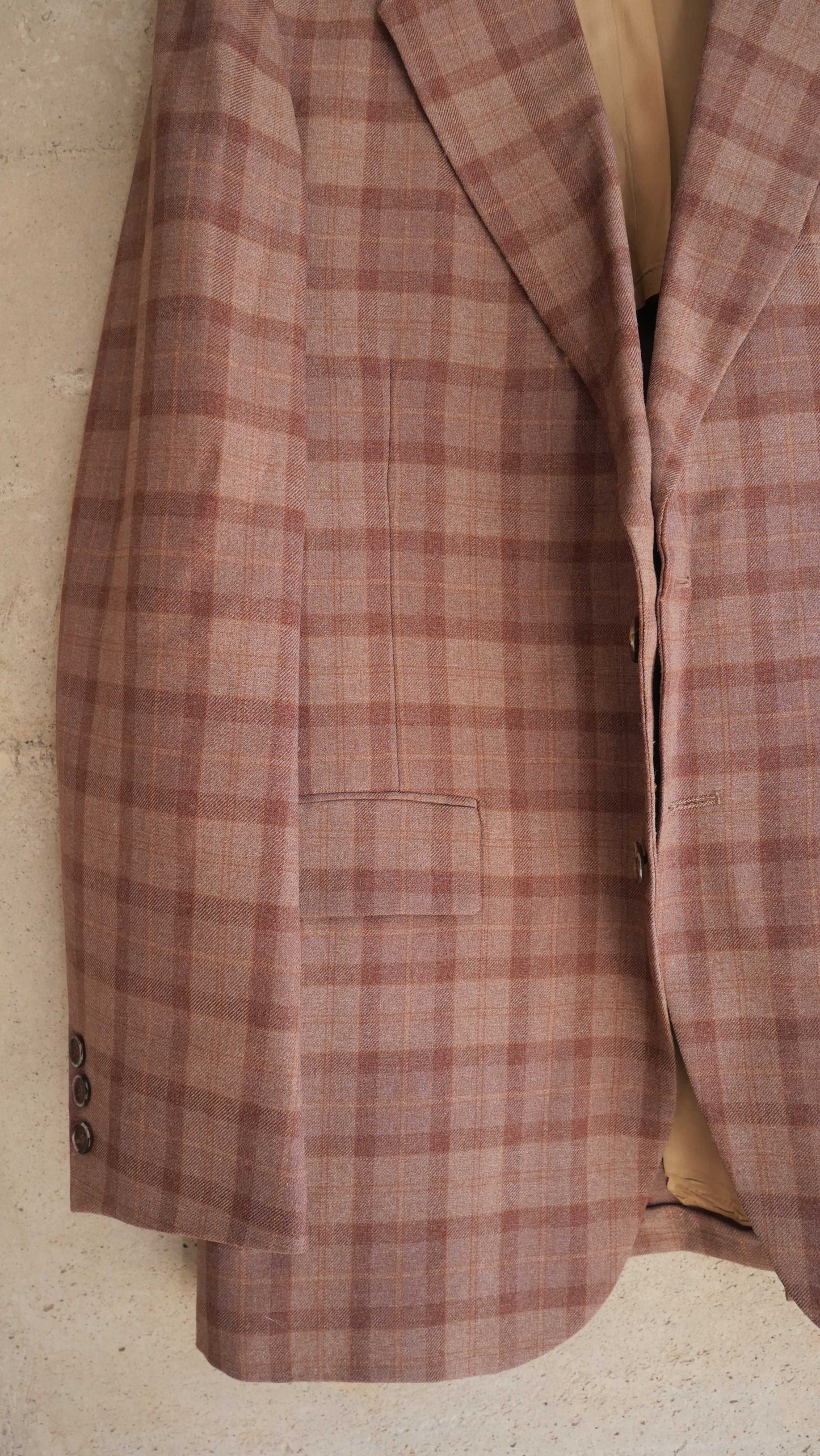 1970s Plaid Blazer | L