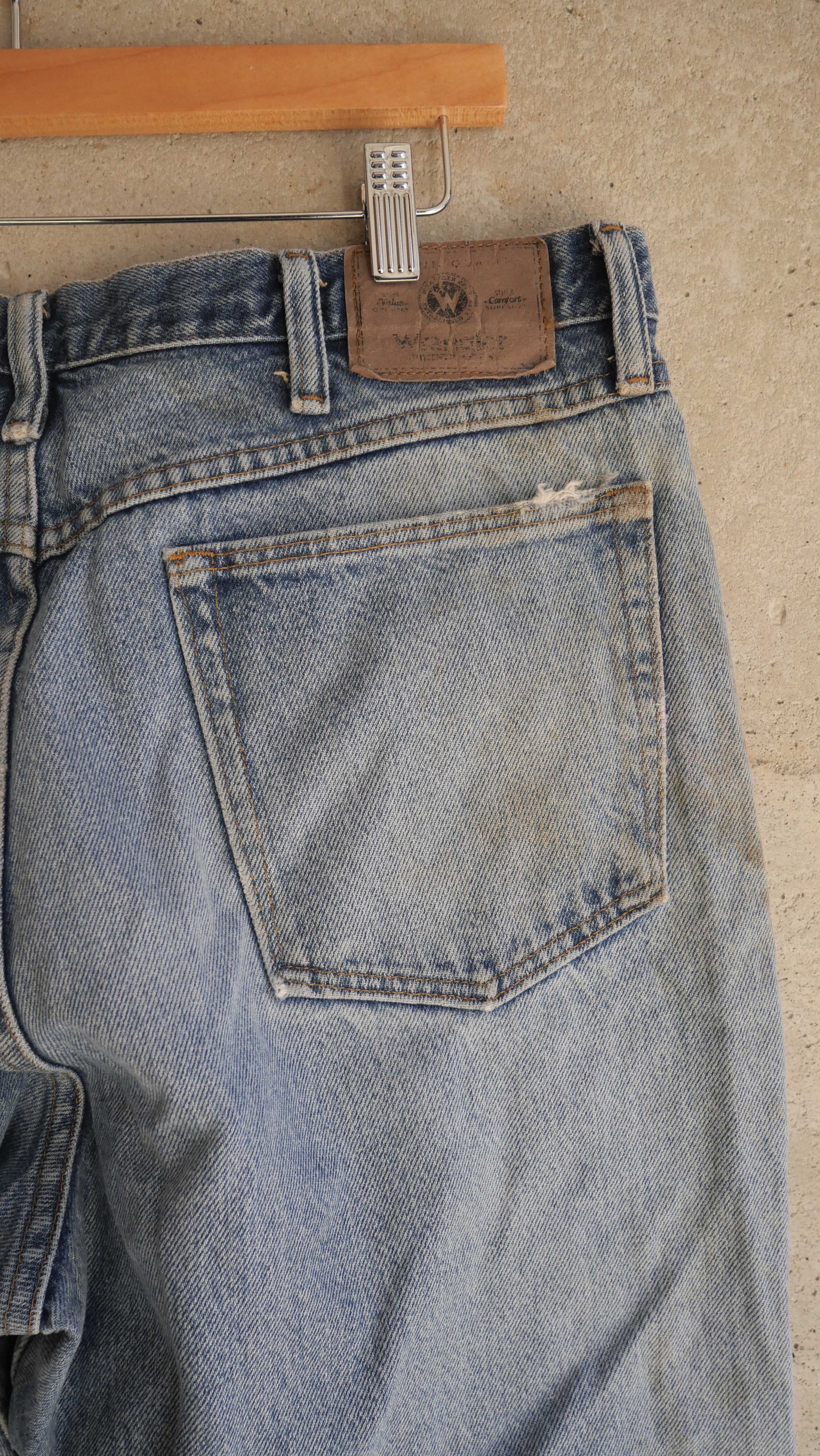 2000s Patched Wrangler Denim | 36