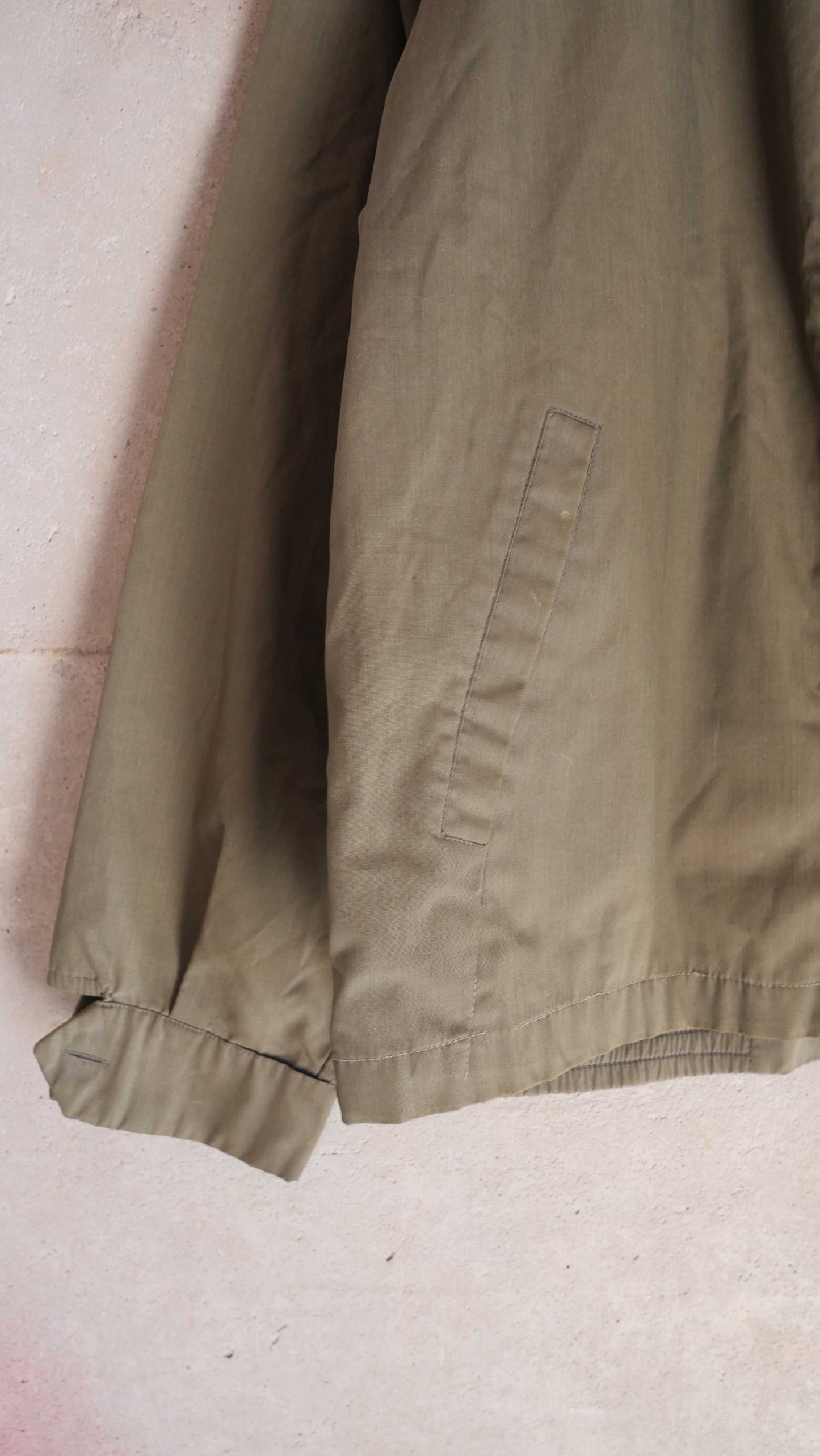 1970s Olive Camp Jacket | L