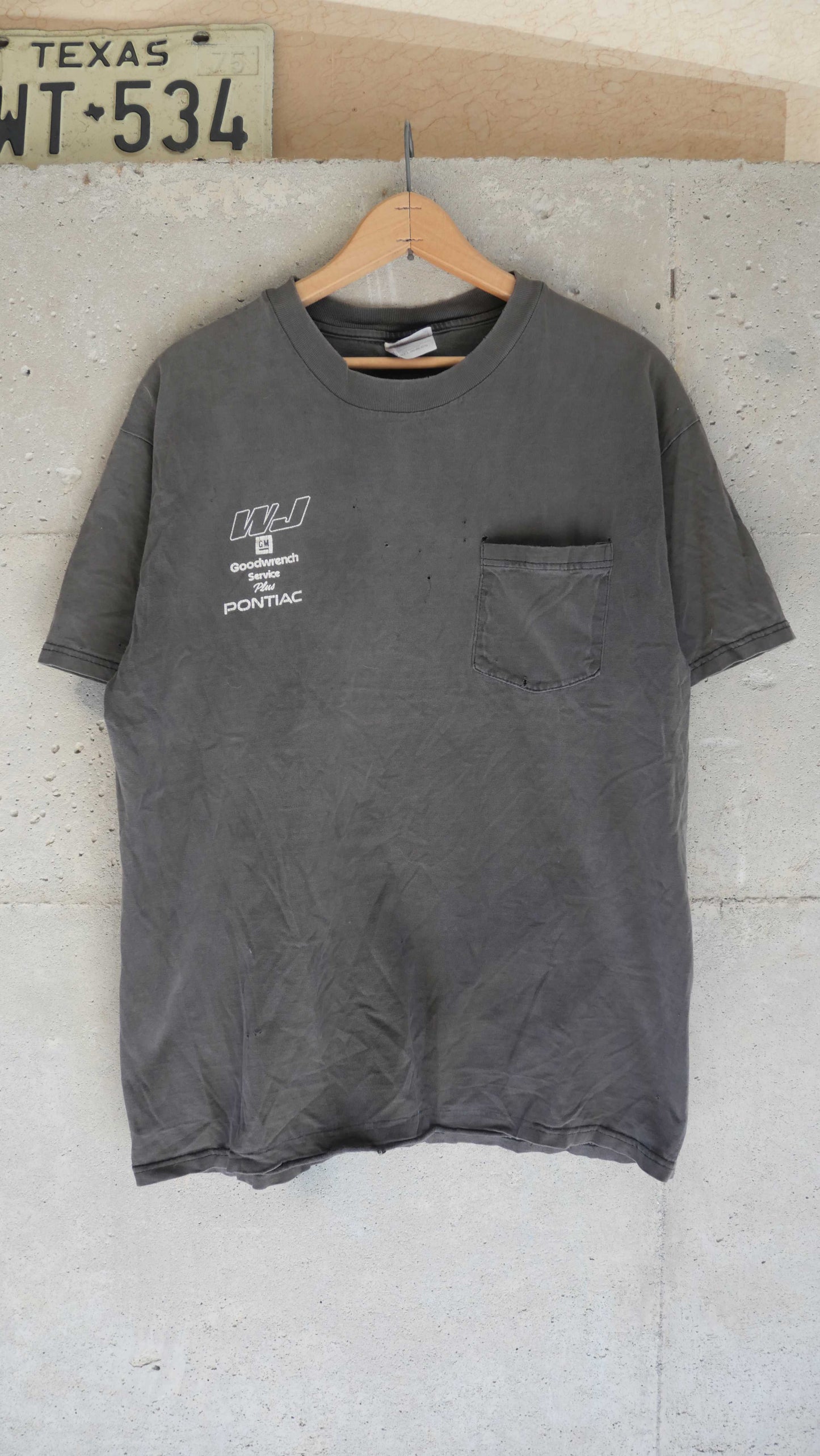 1990s Faded Pocket Tee | L