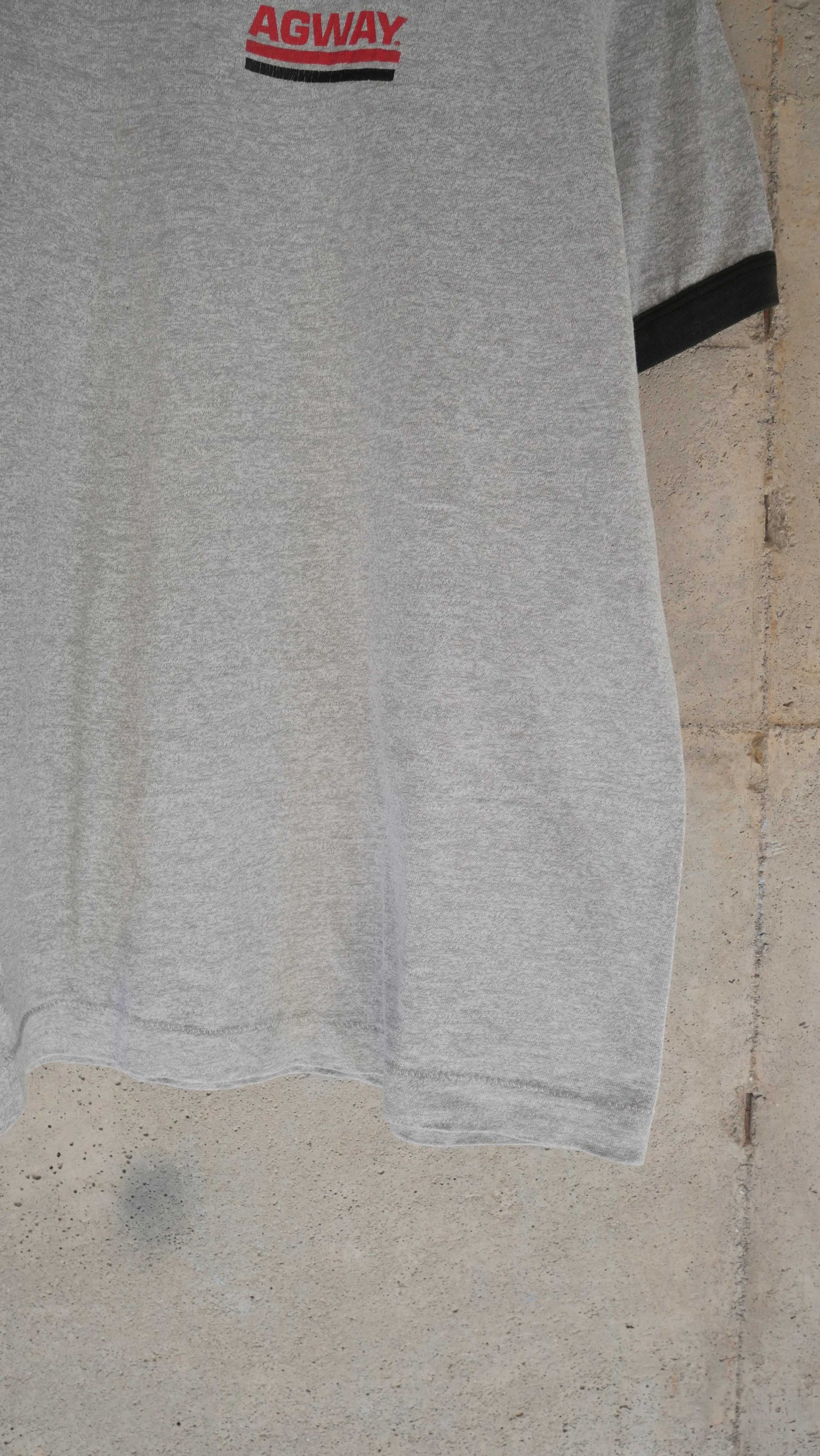 1980s Boxy Ringer Tee | L