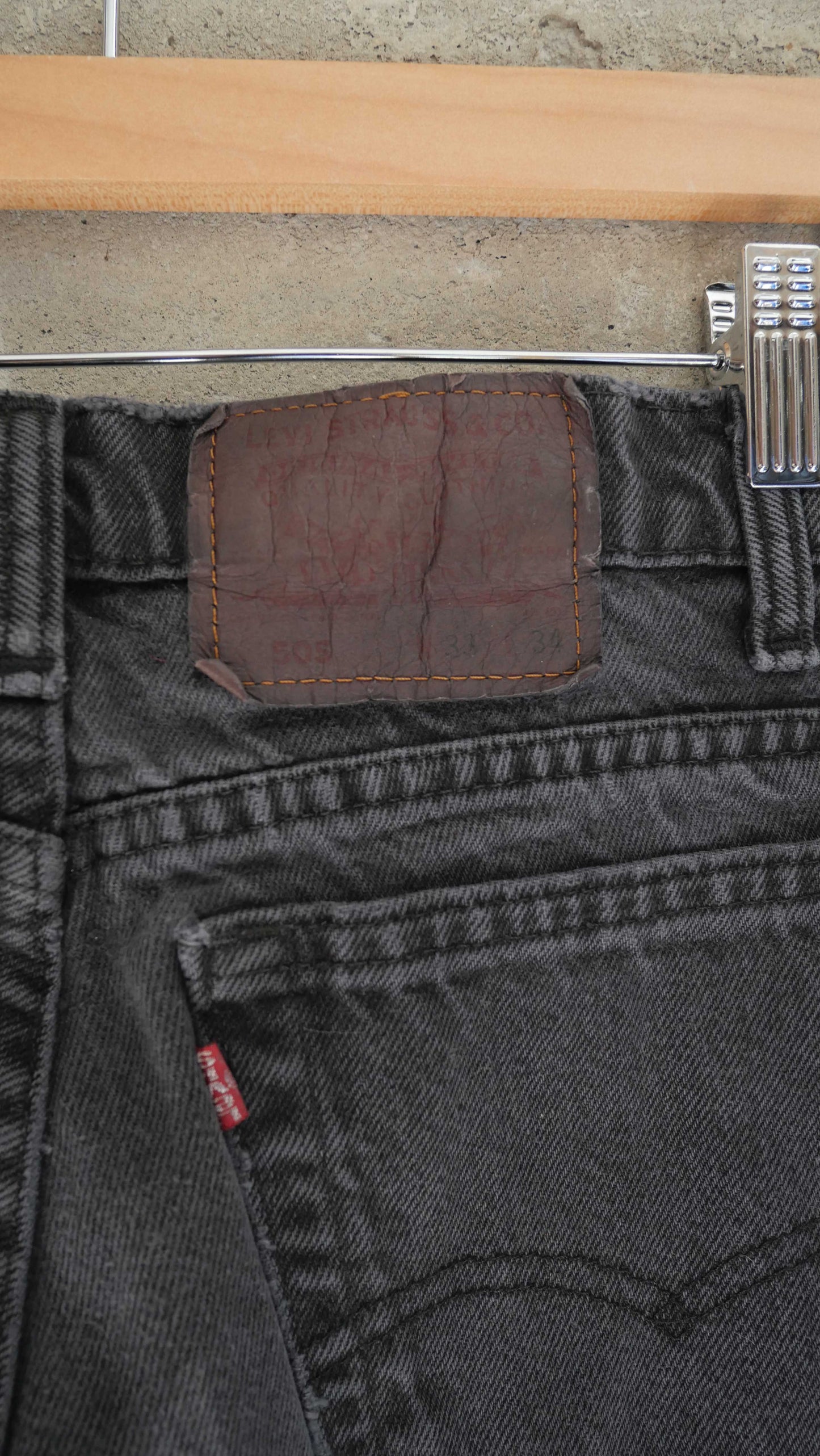 1990s Overdyed 505 Levi's | 31