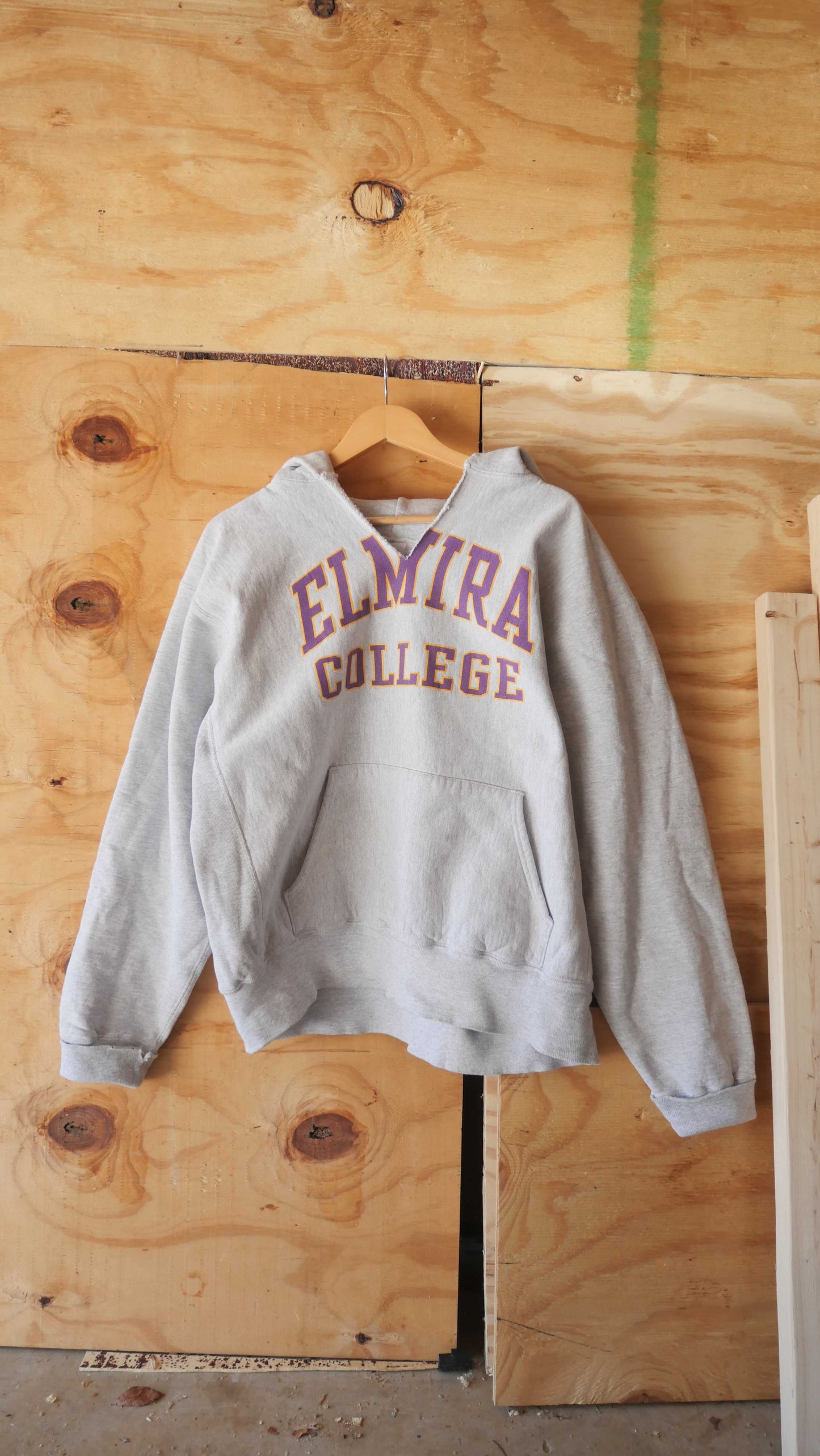 1990s Reverse Weave Hoodie | L