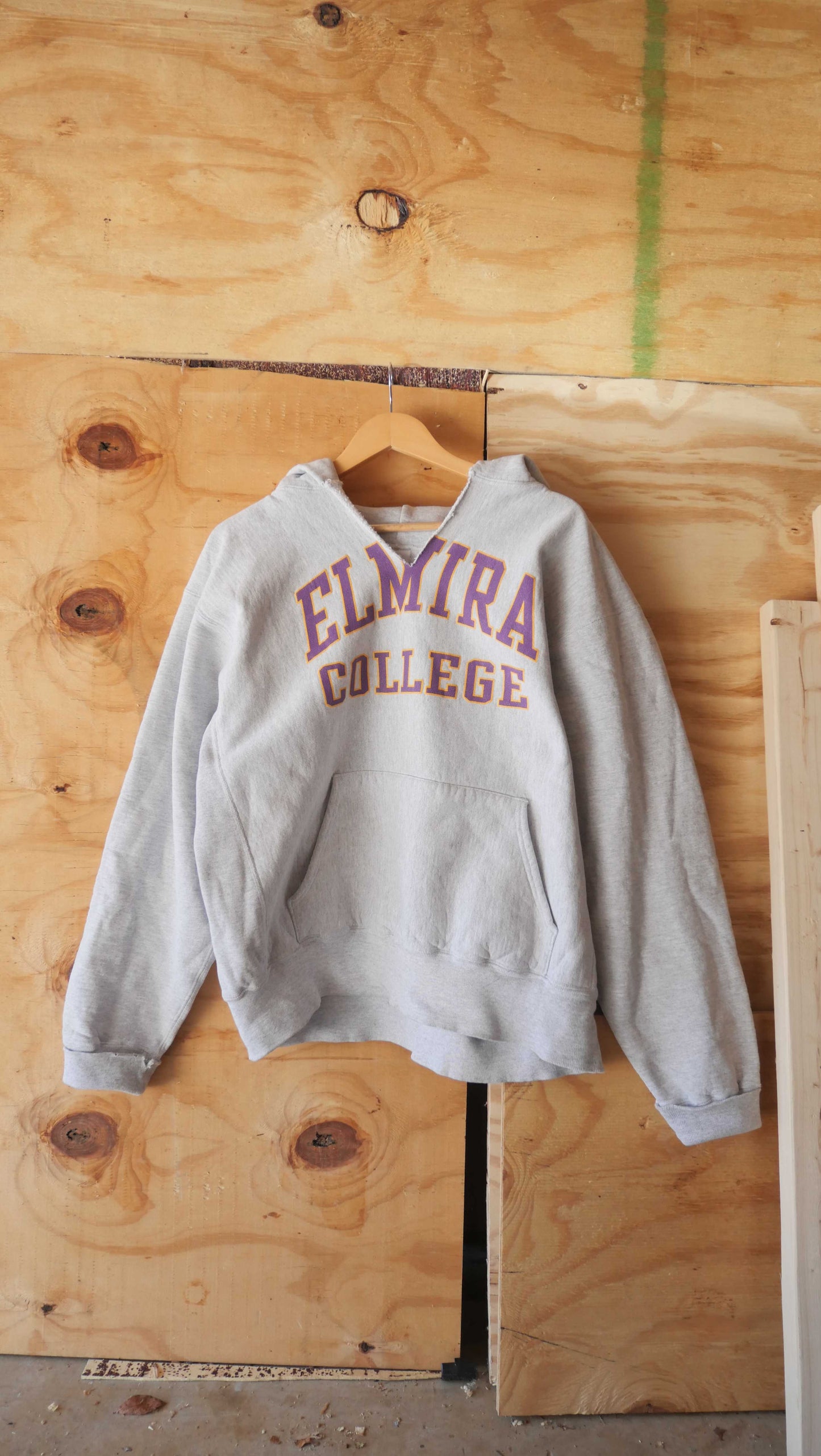 1990s Reverse Weave Hoodie | L