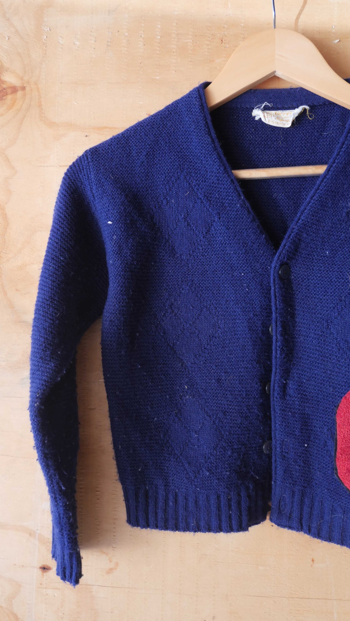 1950s Varsity Cardigan | XS