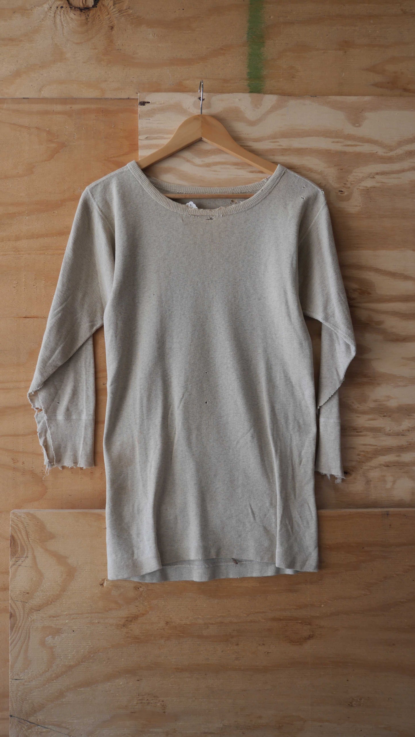 1960s Knit Military Shirt | M