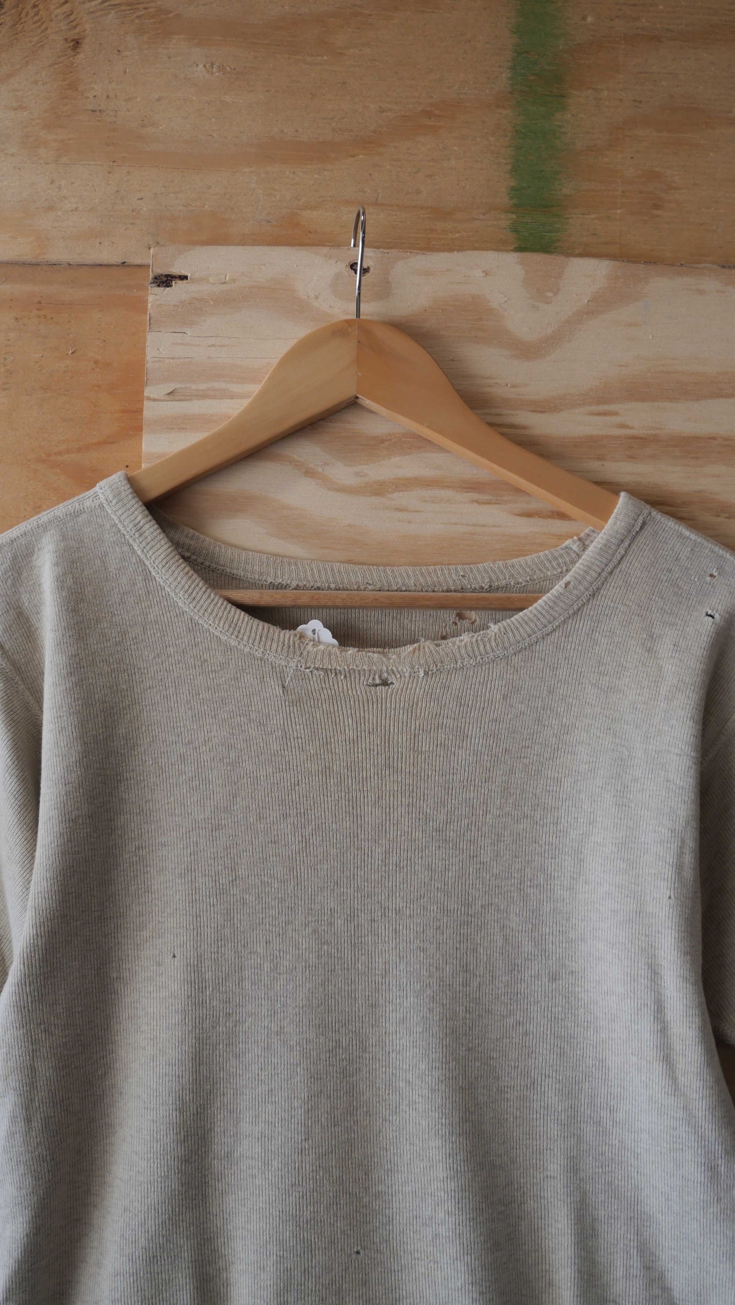 1960s Knit Military Shirt | M