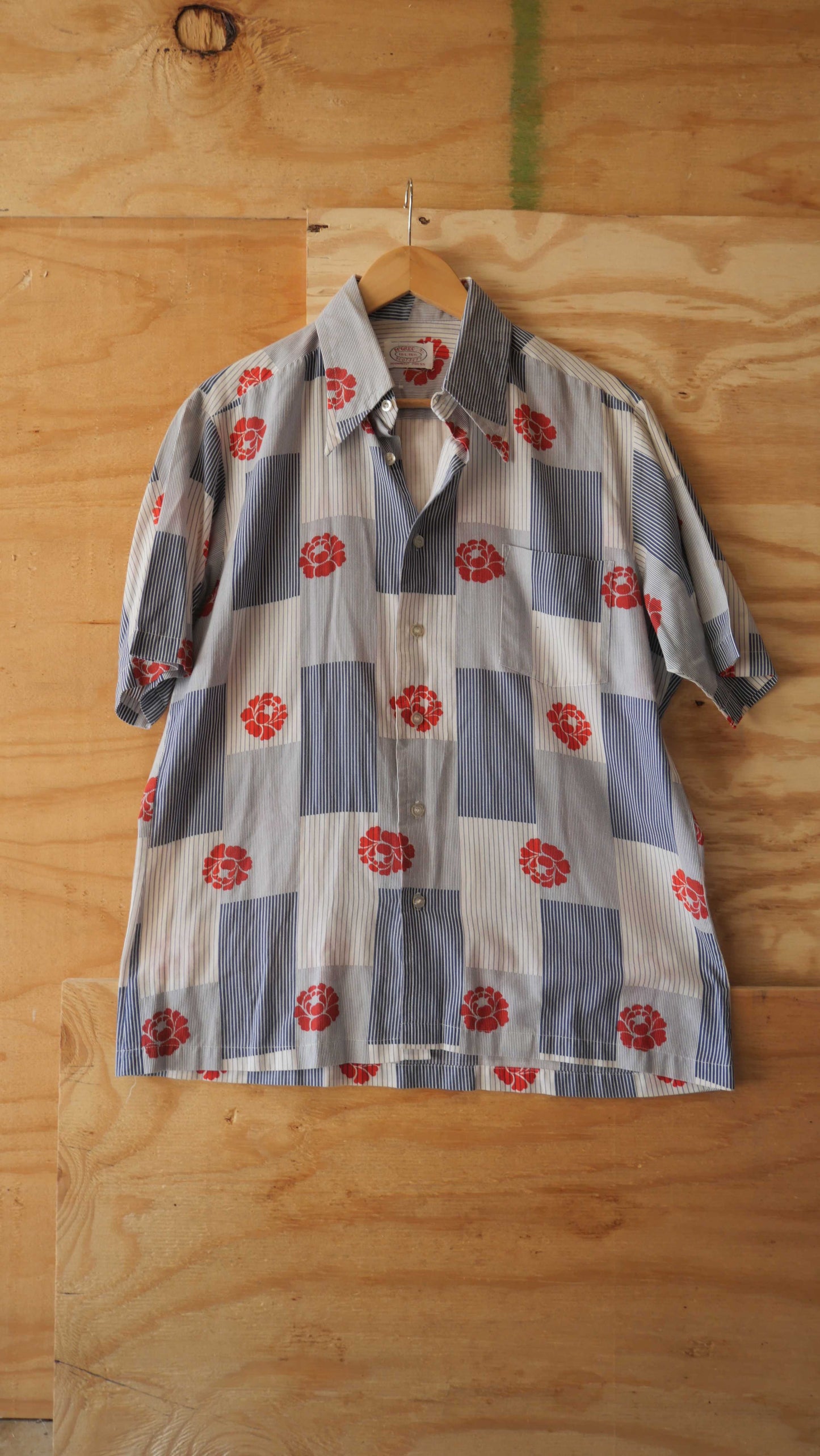 1970s McGregor Button Up Shirt | L