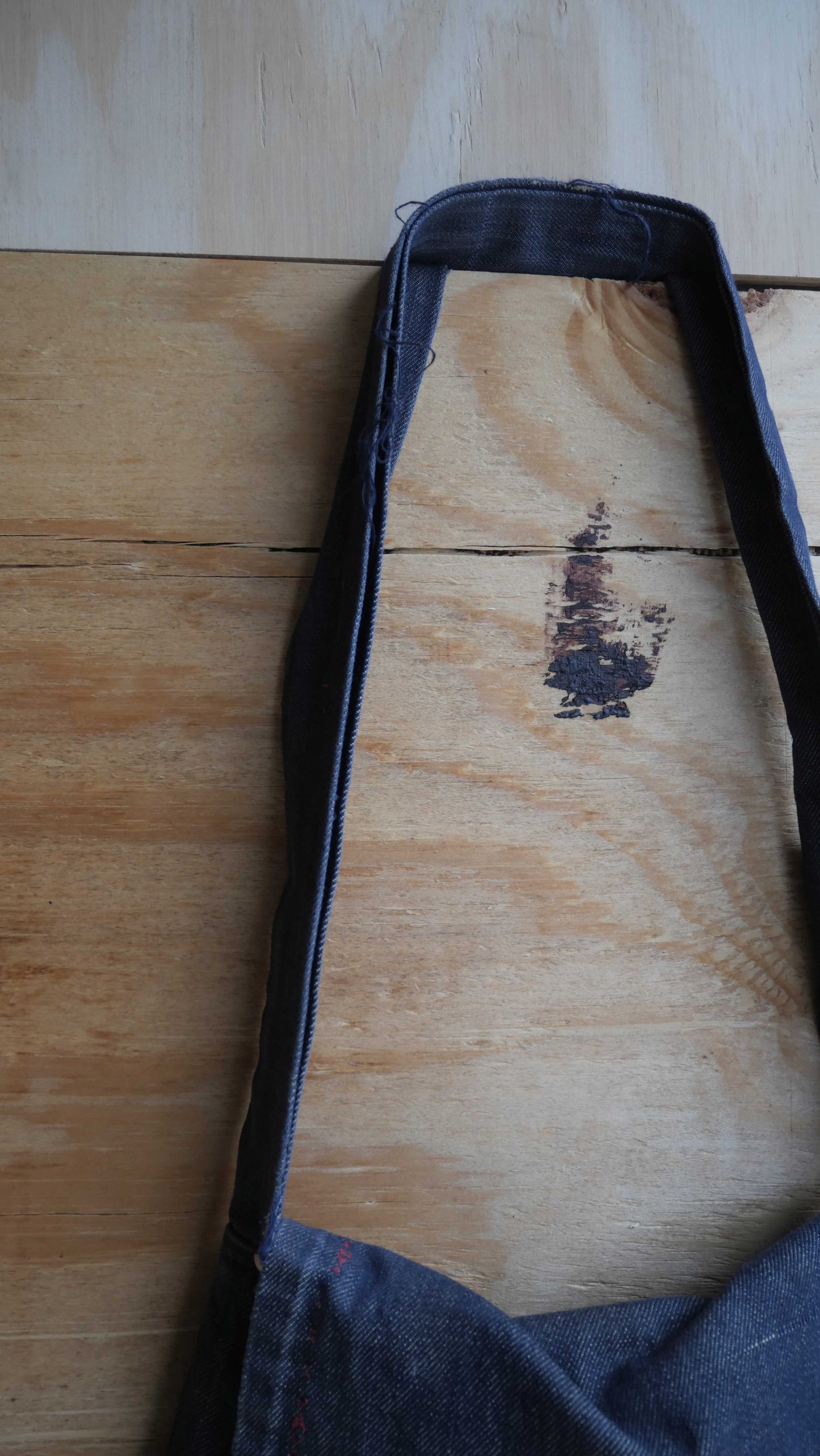 1970s Denim Cross Body Bag