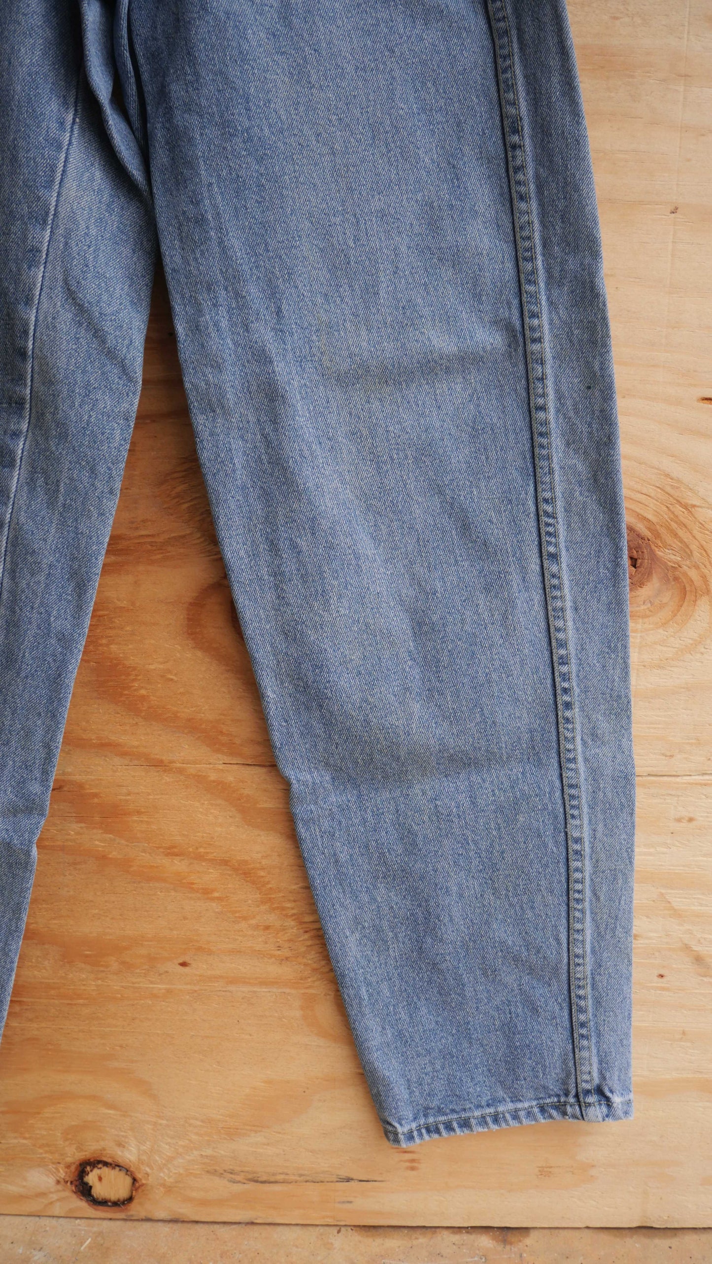2000s Wide Leg Buckle Back Denim | 24