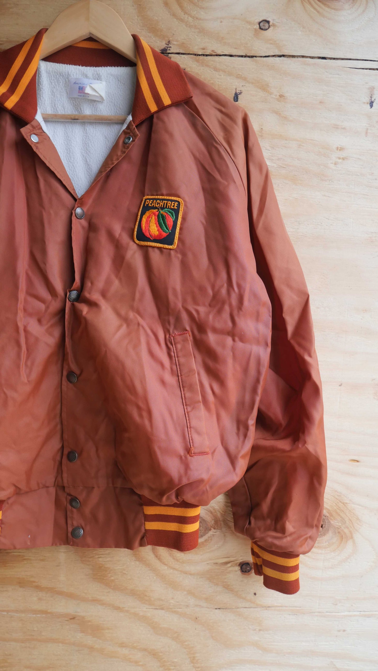 1980s "Peachtree" Nylon Jacket | L