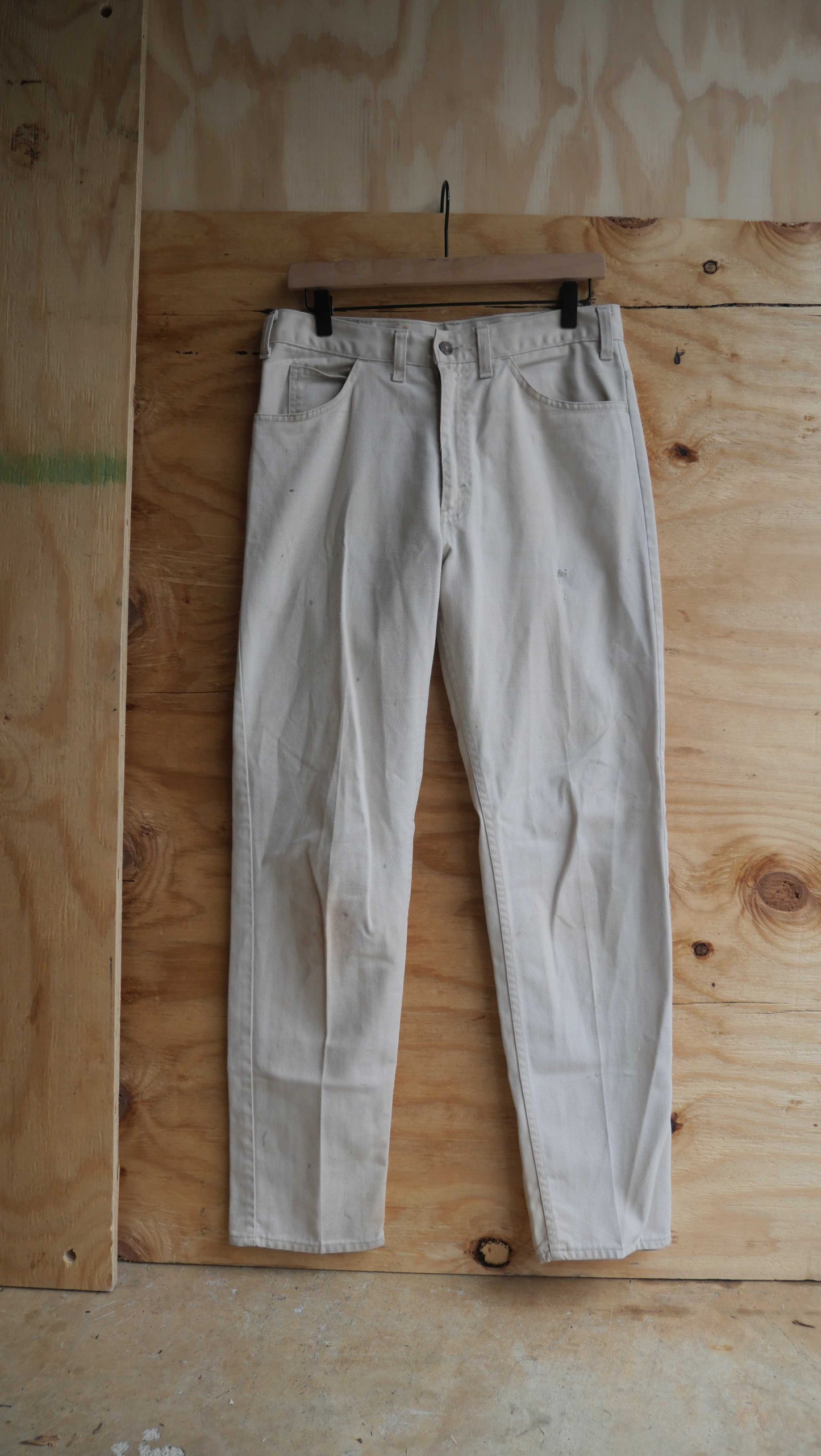 1970s Levi's Cream Pants | 31