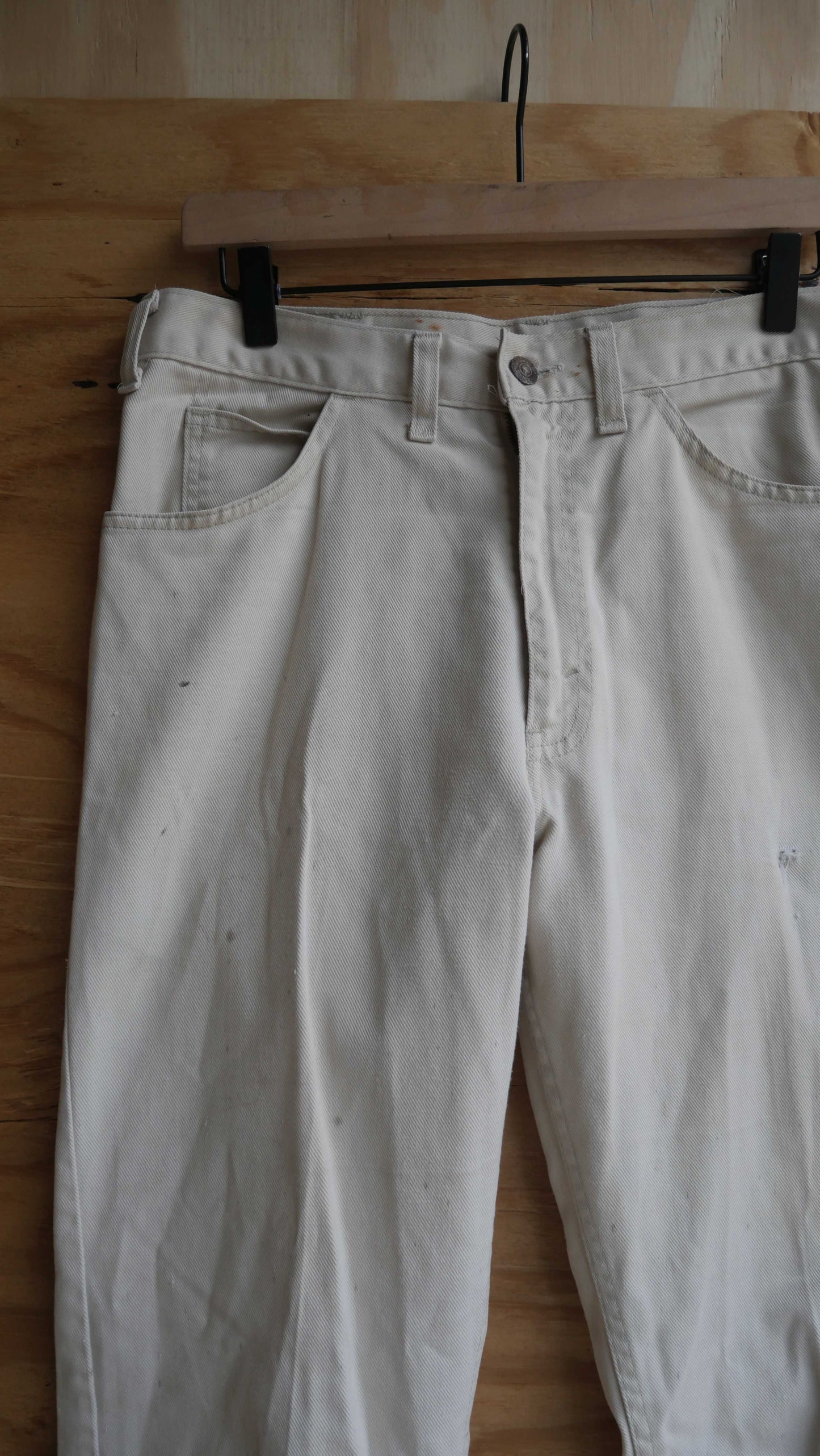 1970s Levi's Cream Pants | 31
