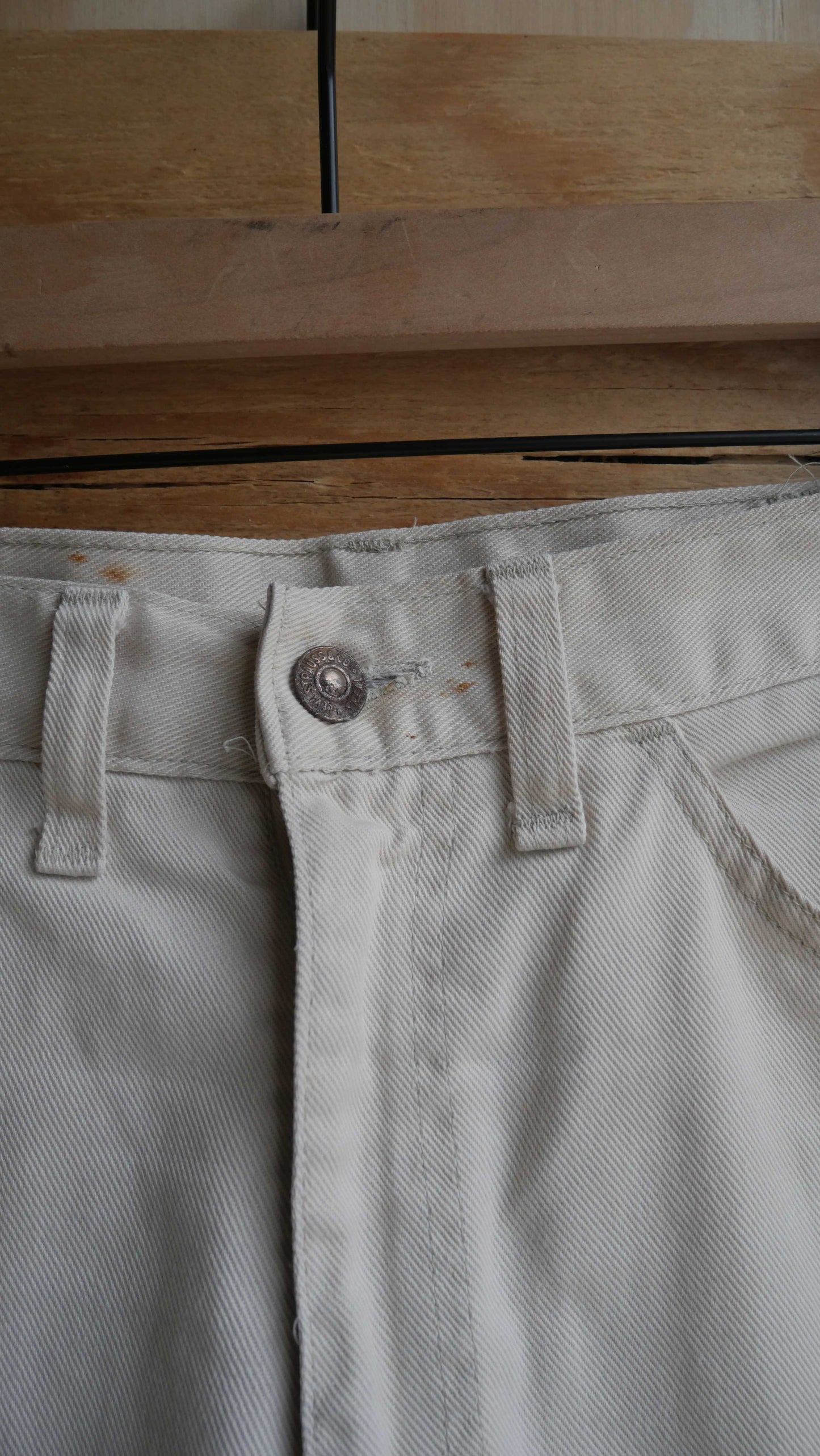 1970s Levi's Cream Pants | 31