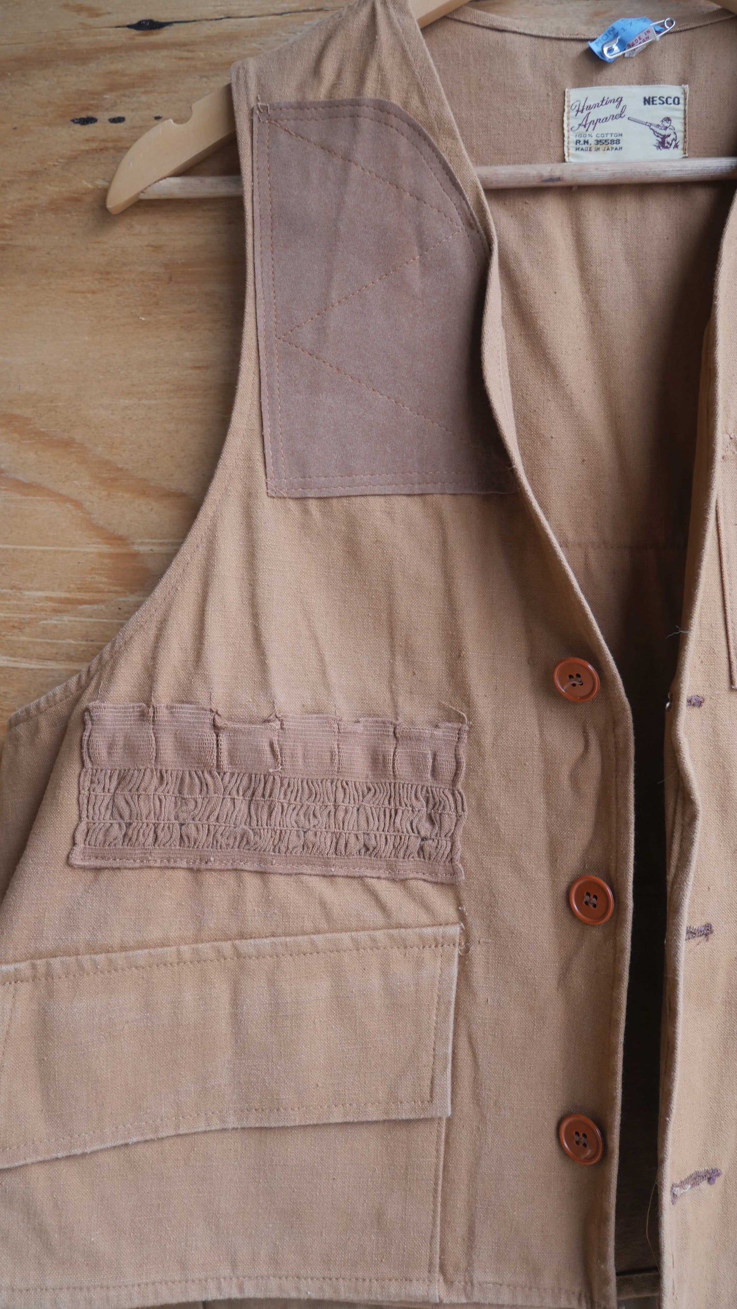 1960s Japanese Hunting Vest | M