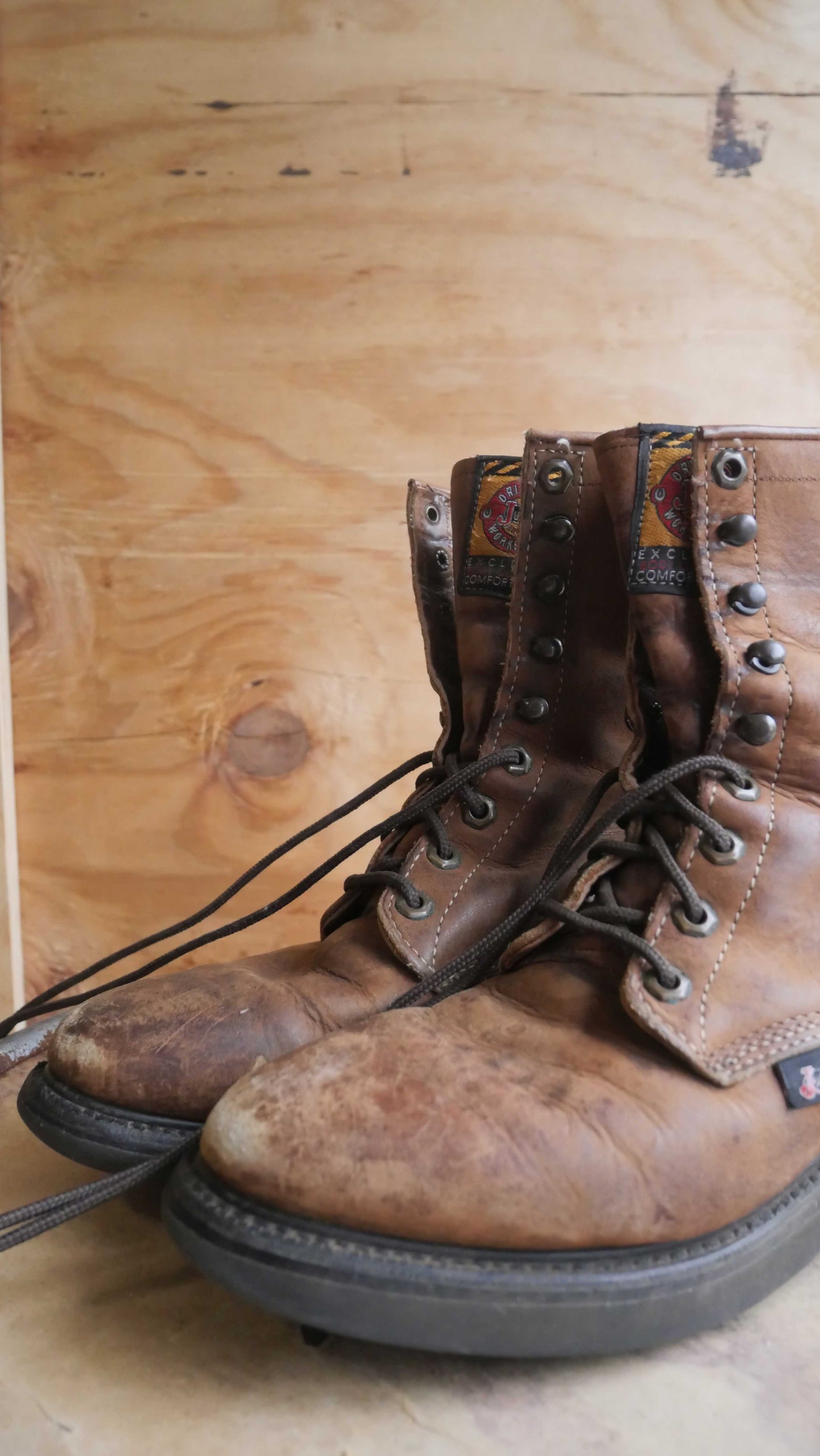1990s Justin Work Boots | 7.5