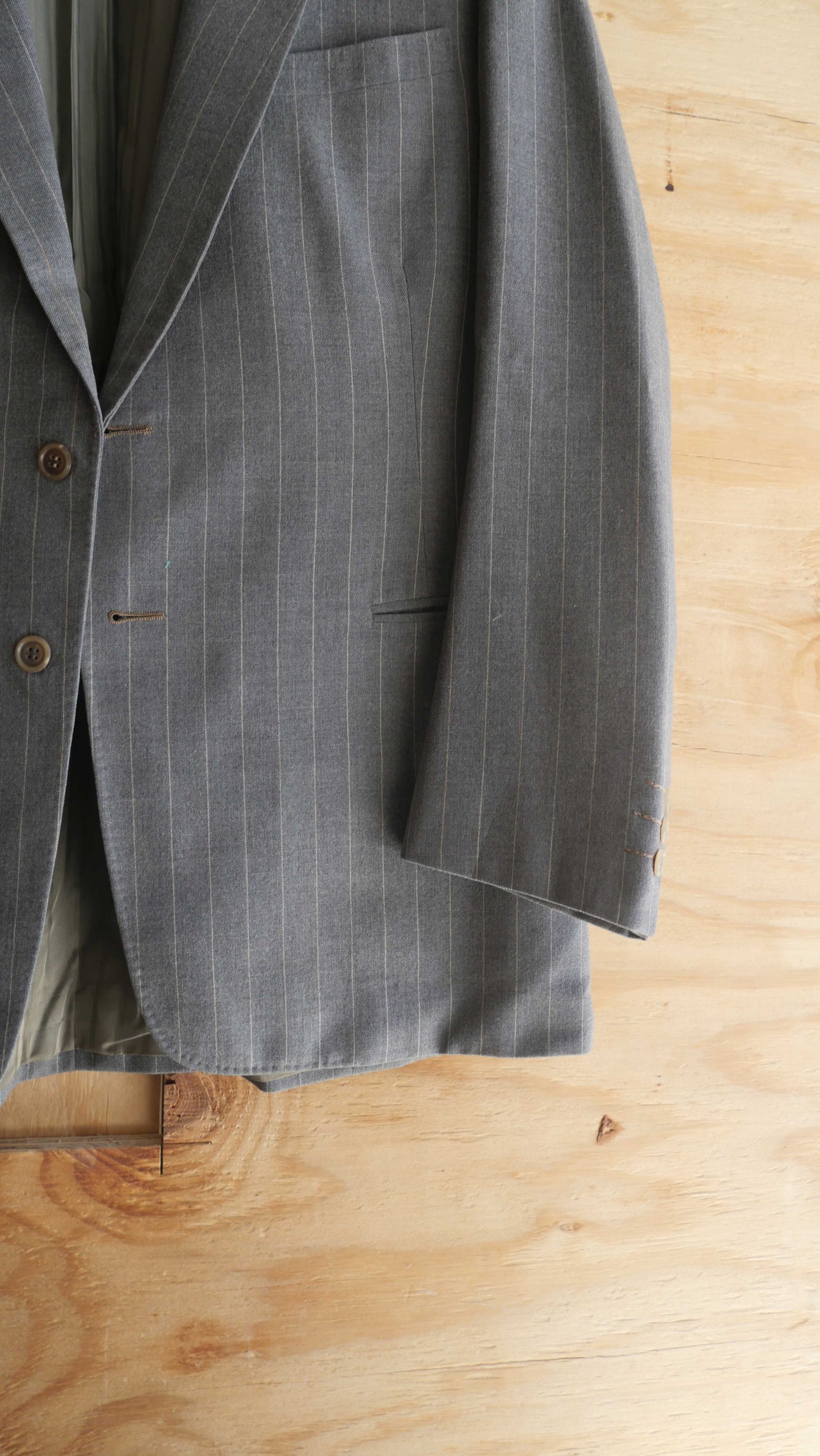 1970s Pin Stripe Blazer | L