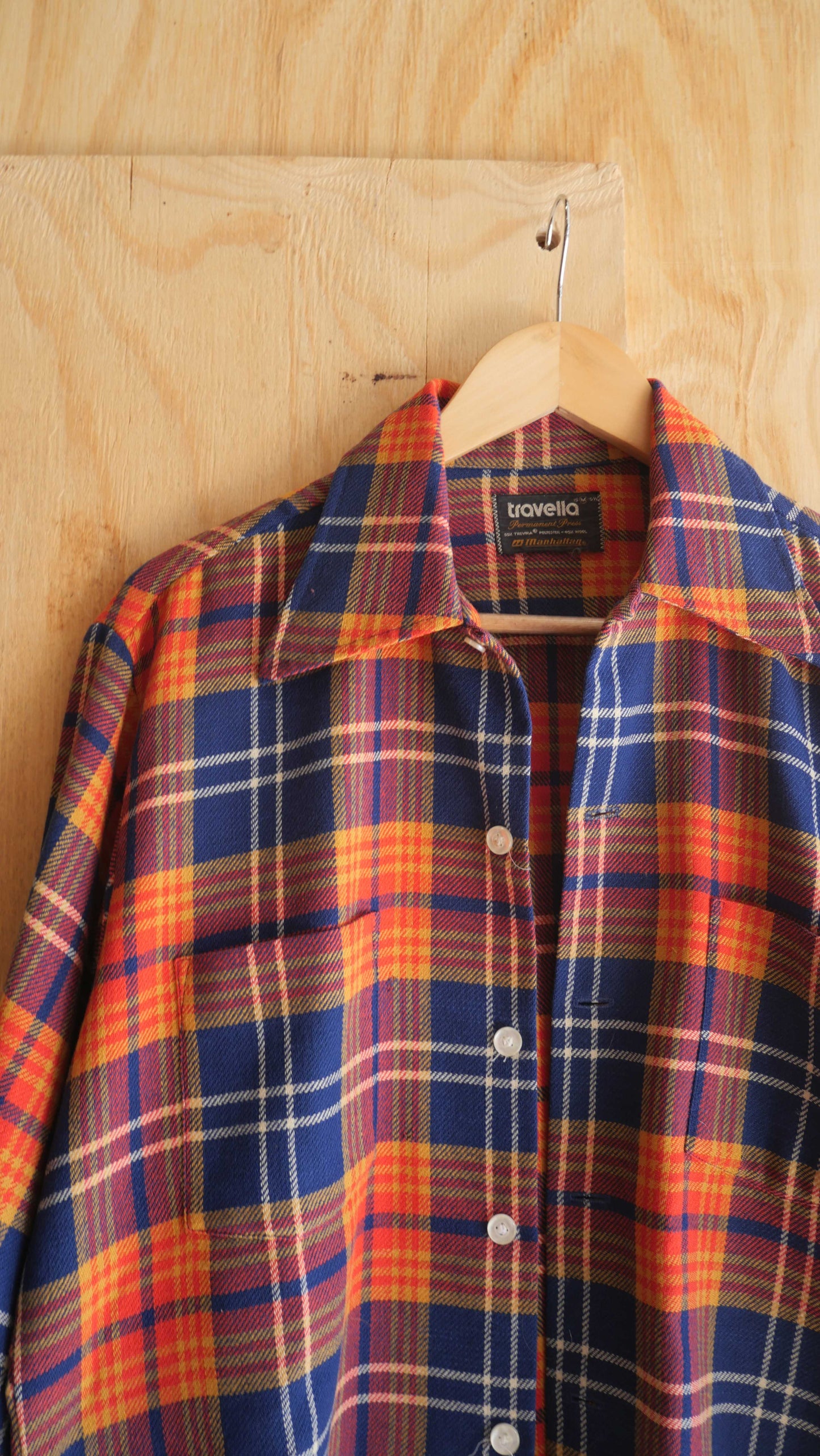 1970s Woven Flannel | L