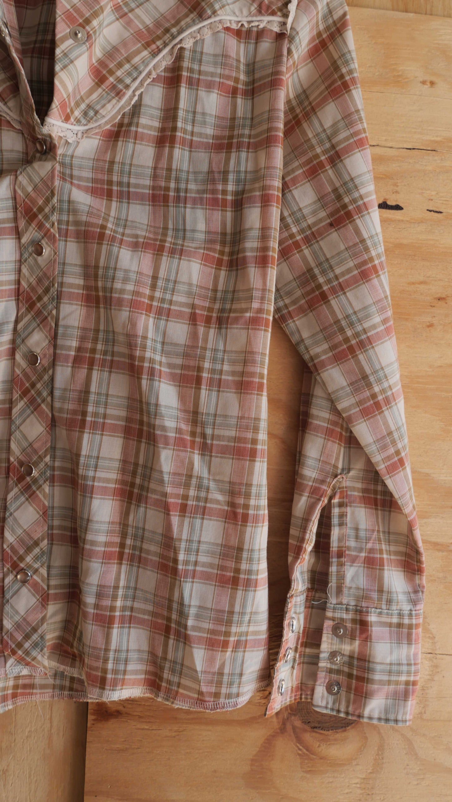 1970s Wrangler Pear Snap | S