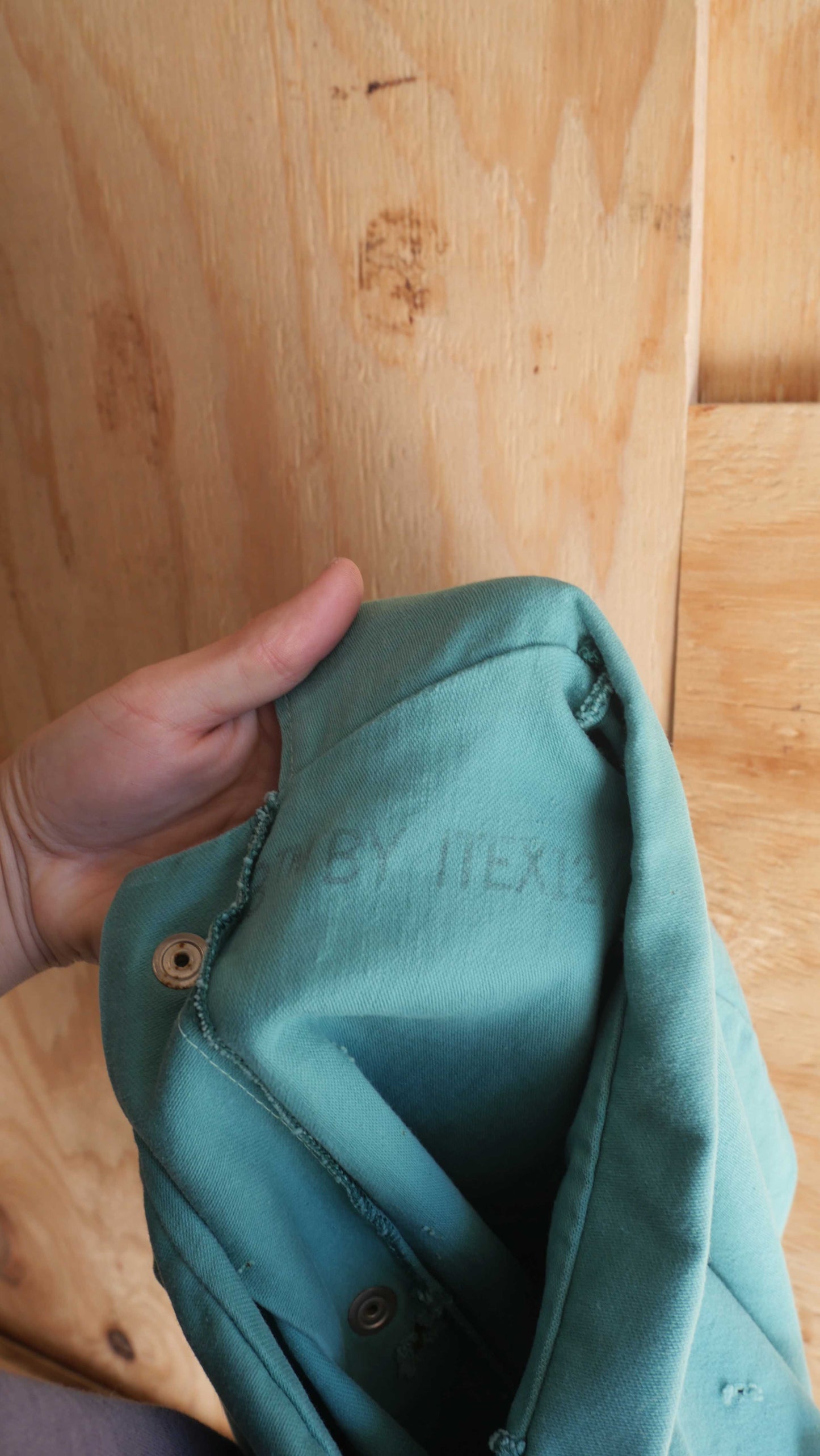 1970s Teal Work Jacket | L