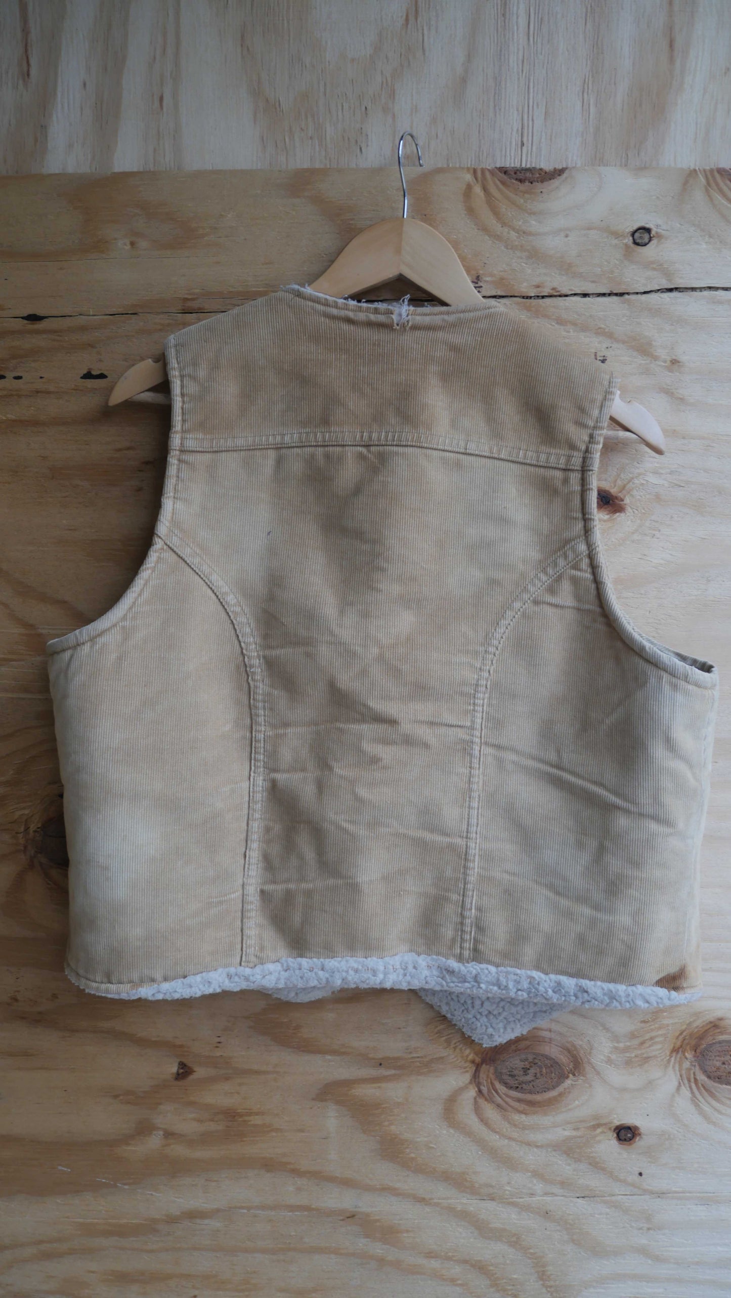 1970s Corduroy Wrangler Vest | L