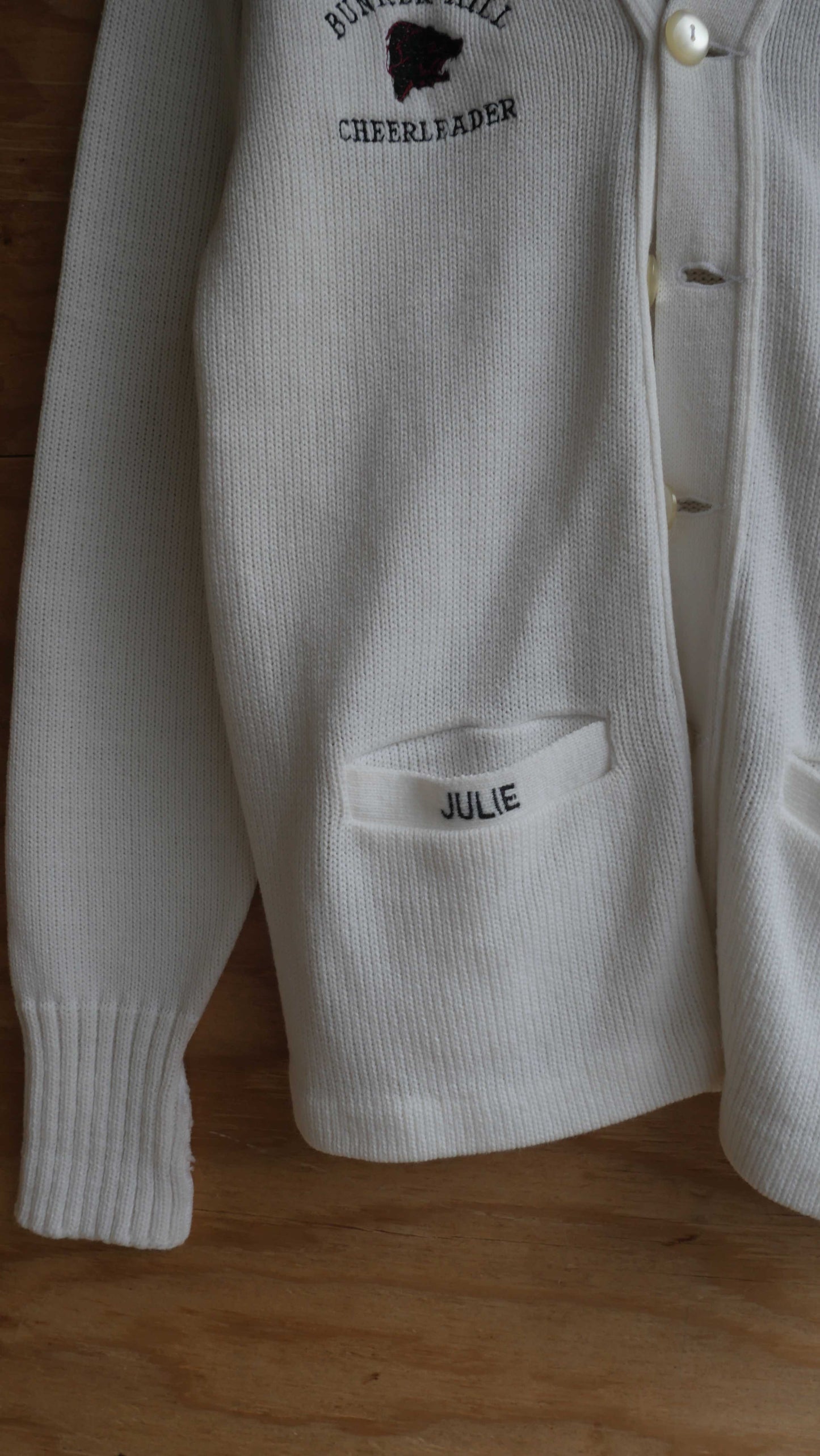 1980s Embroidered Cardigan | M