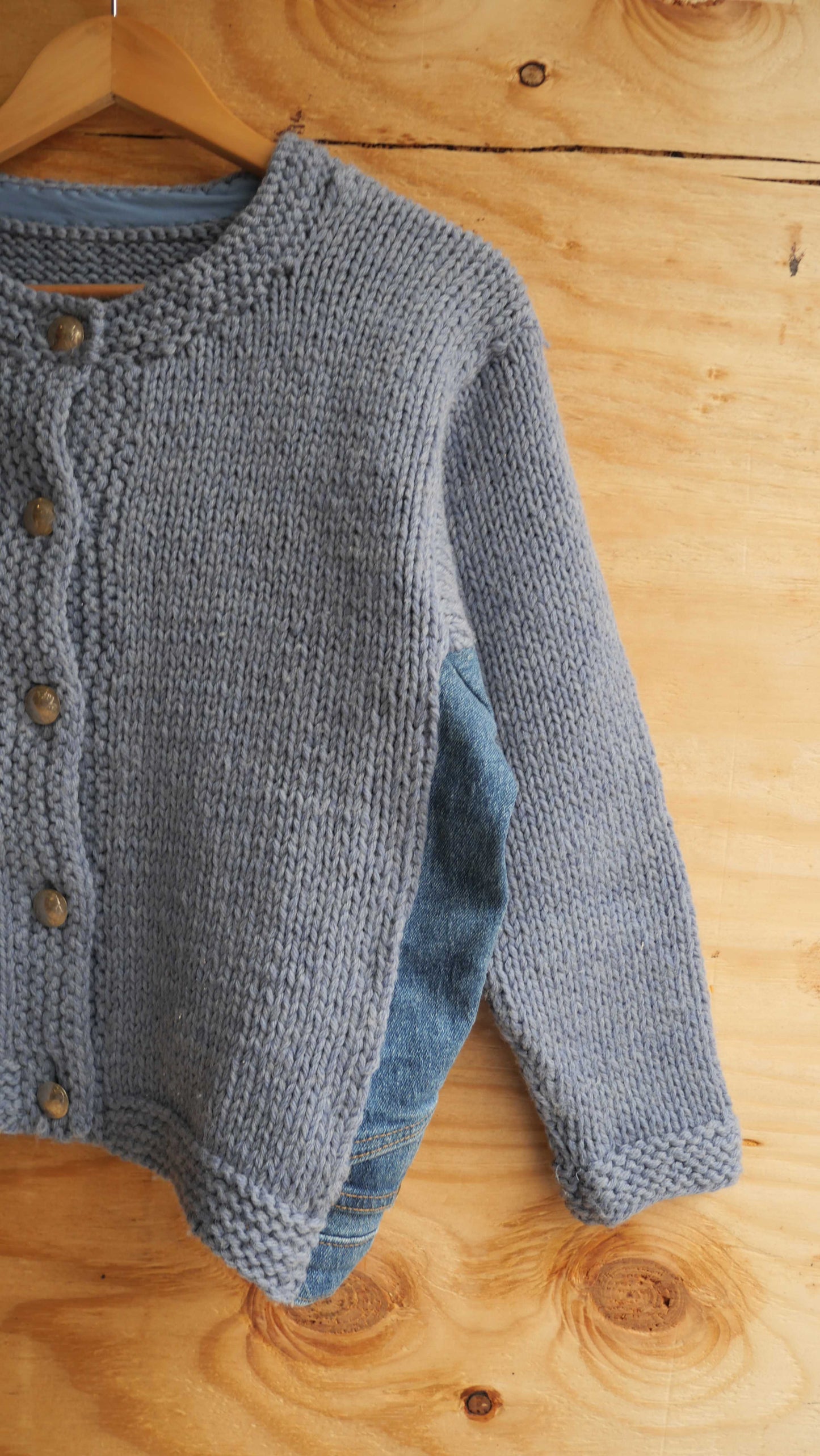 1990s Altered Knit Cardigan | S