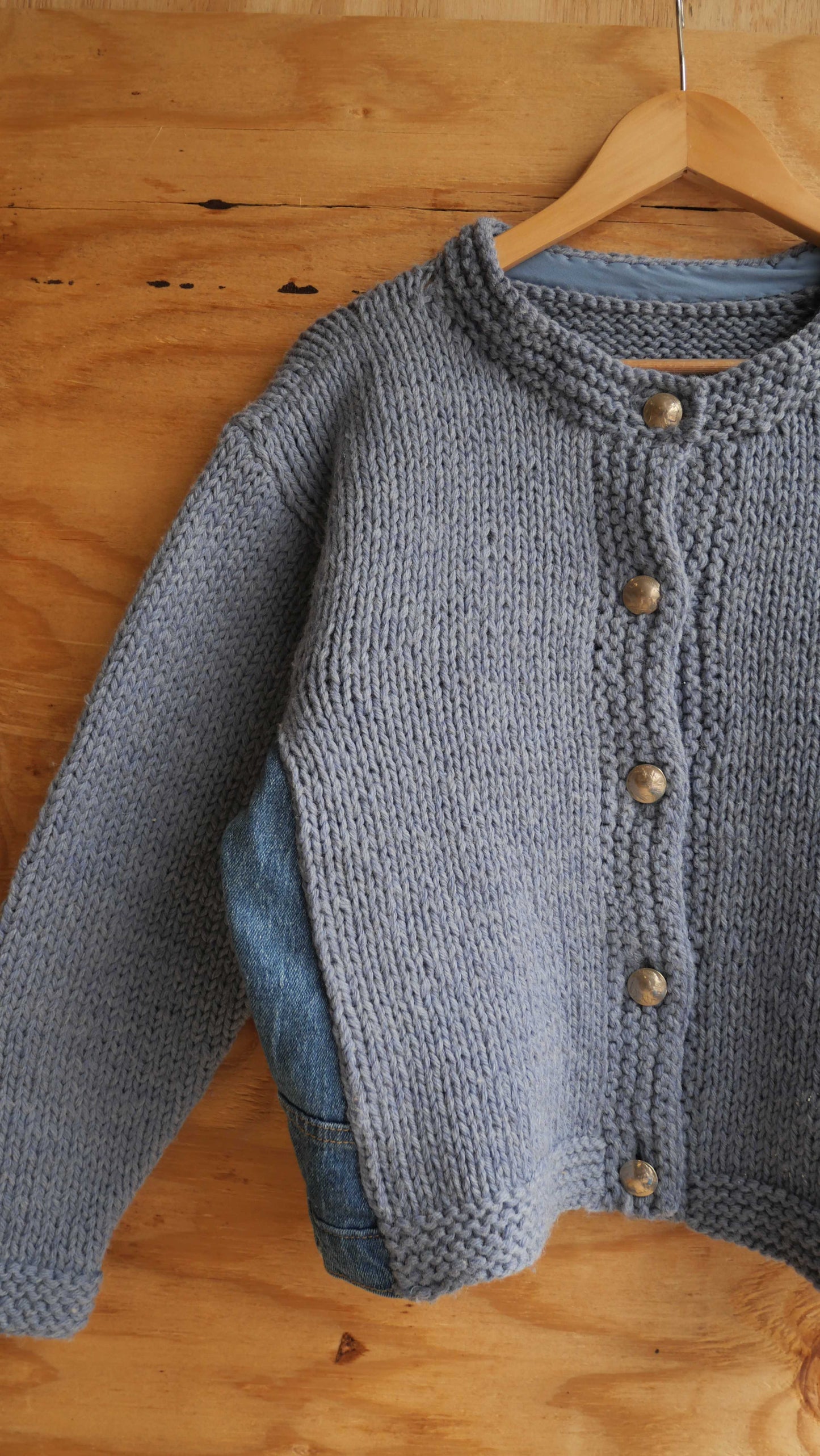 1990s Altered Knit Cardigan | S