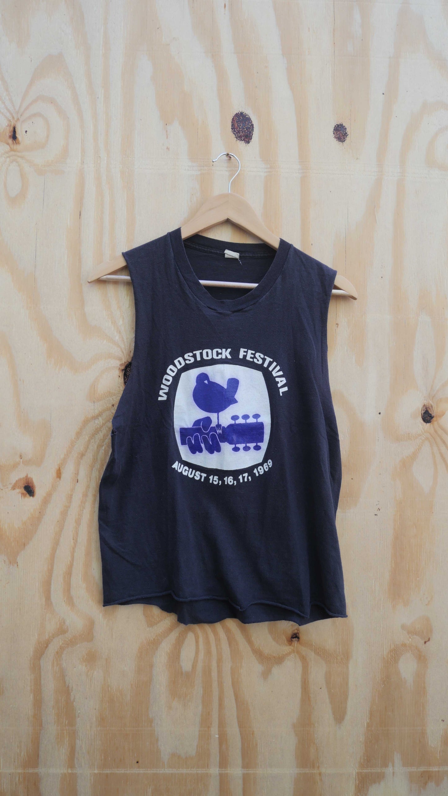 1980s Woodstock Cut Off | M