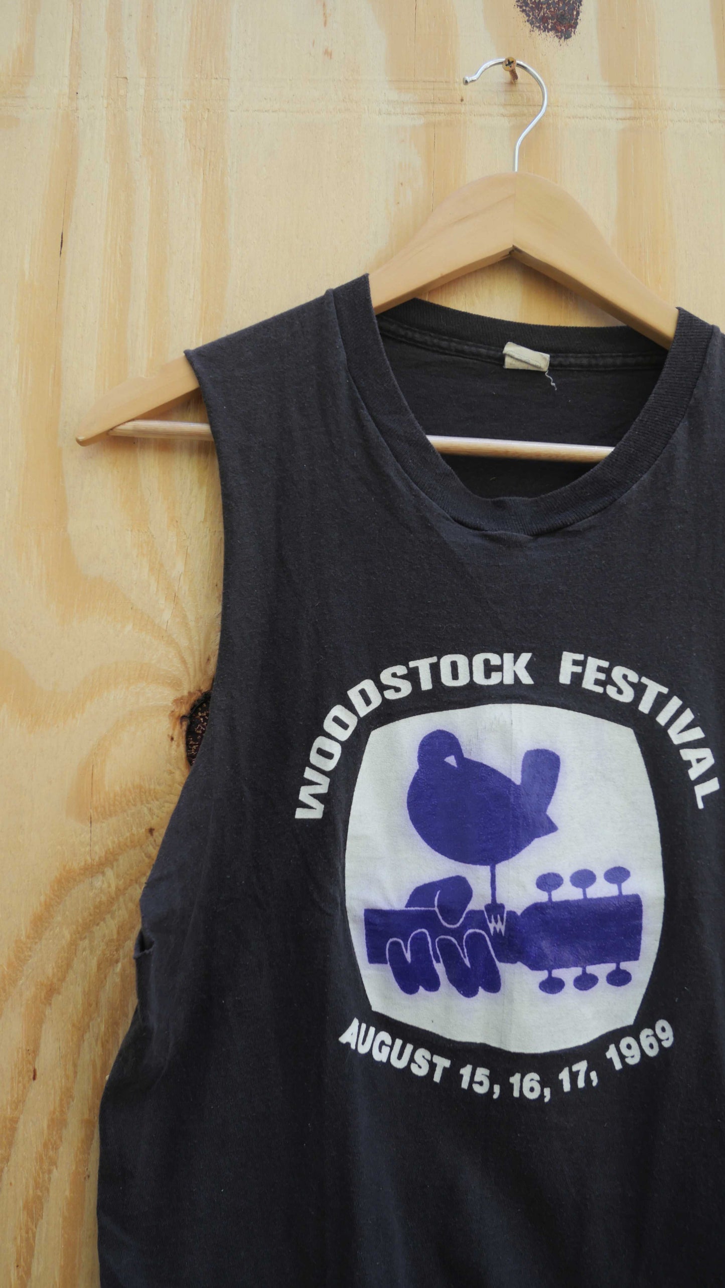 1980s Woodstock Cut Off | M