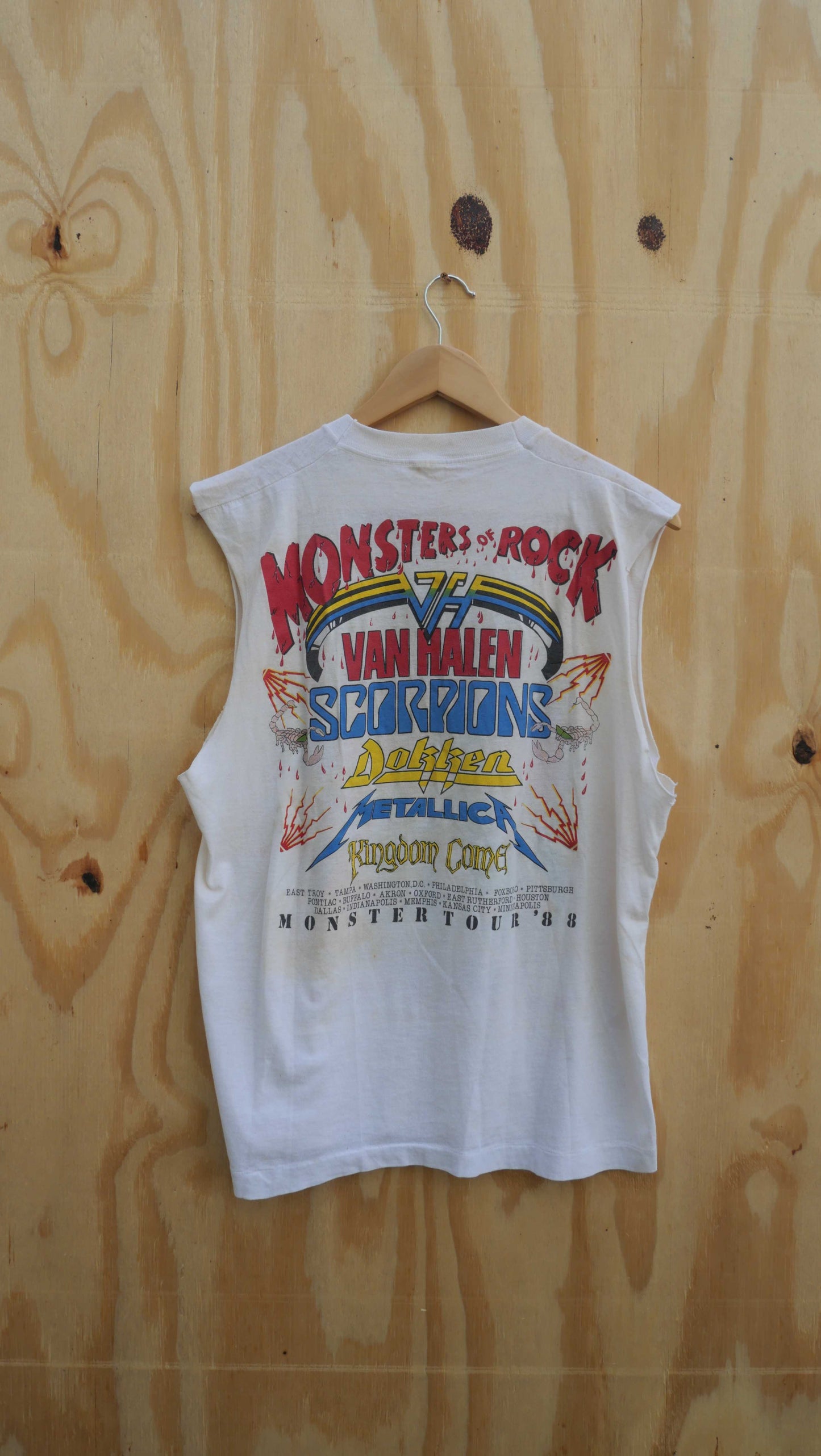1980s Monsters of Rock Cut Off | L