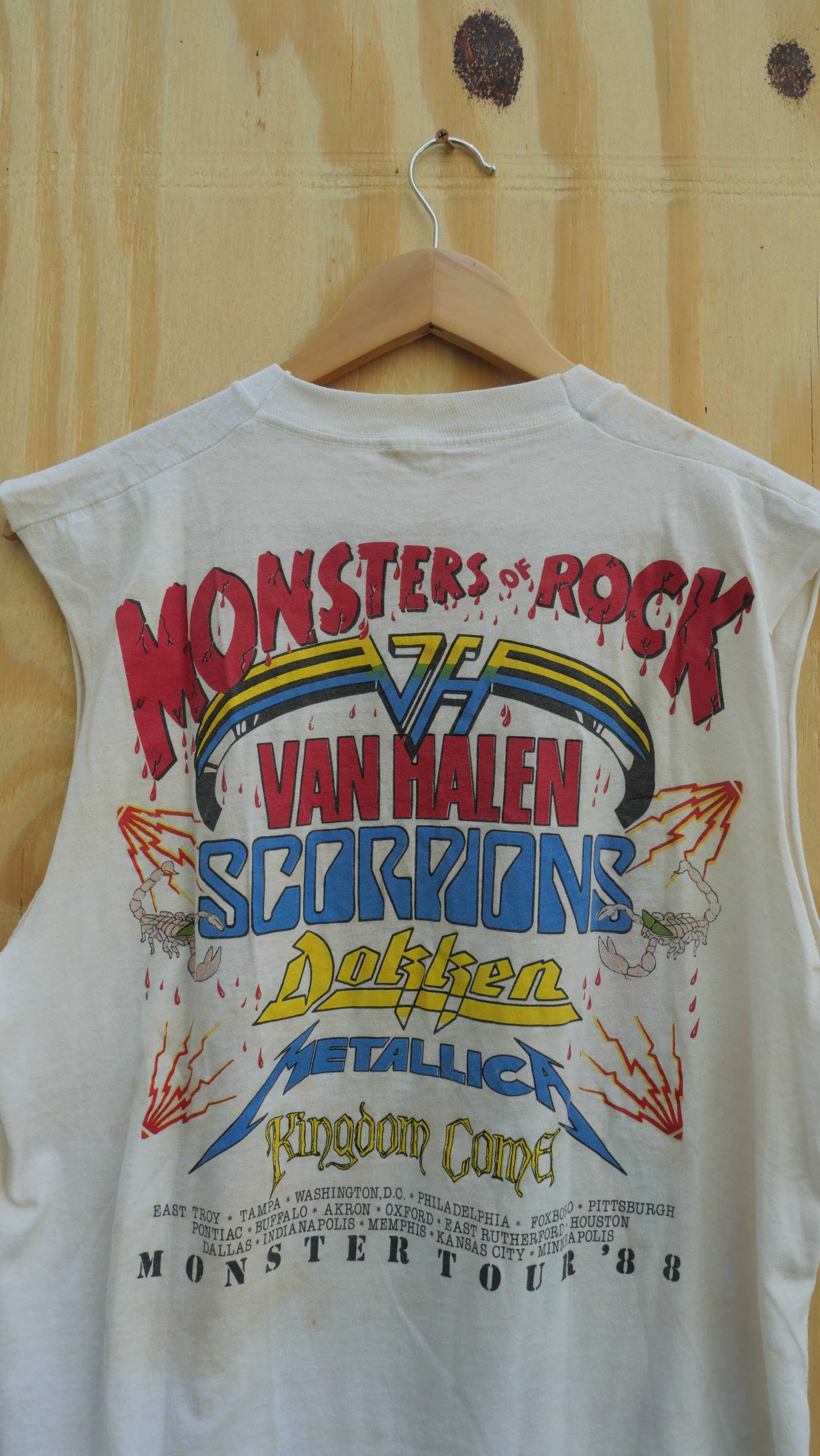 1980s Monsters of Rock Cut Off | L
