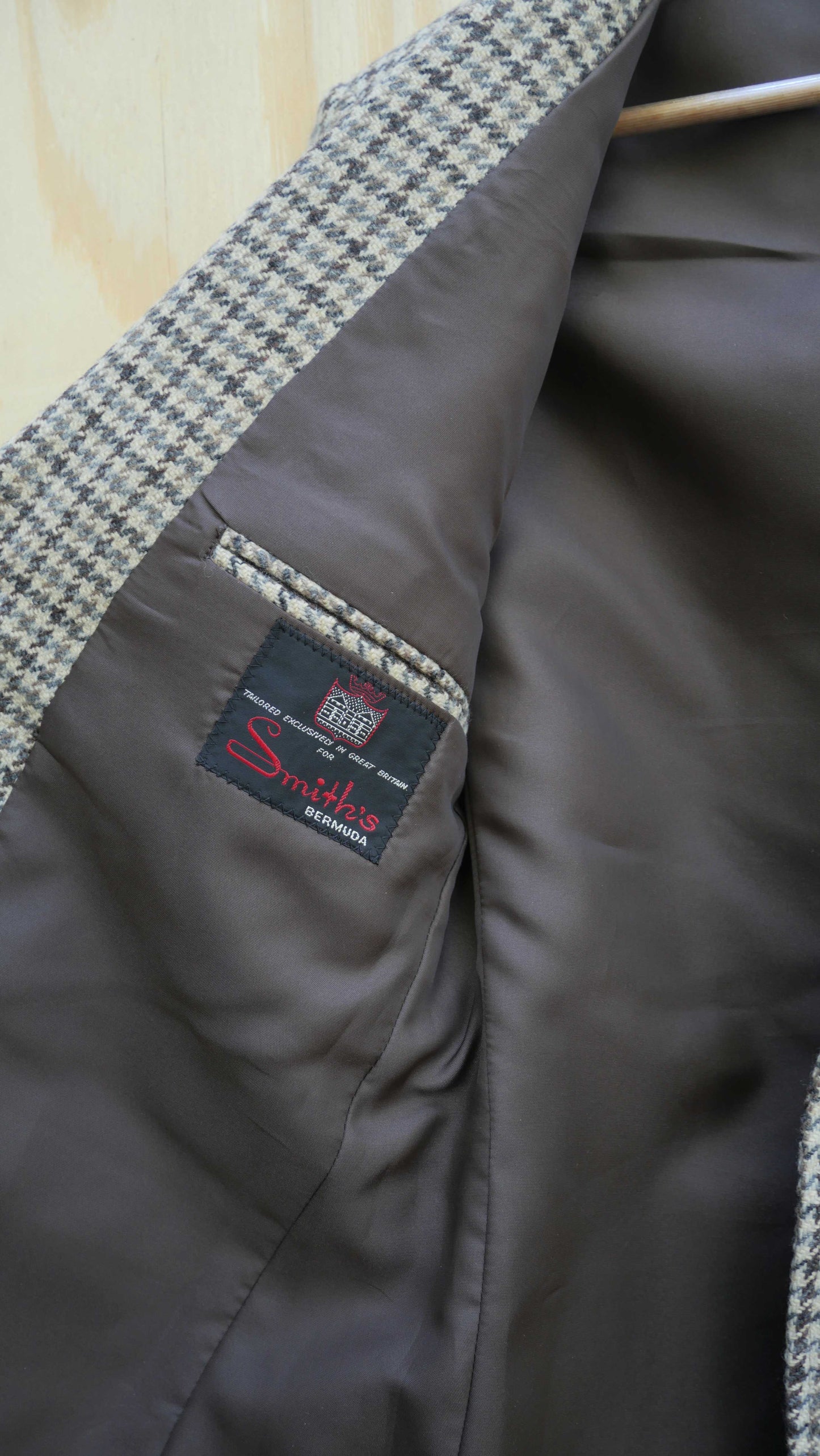 1970s Houndstooth Blazer | M