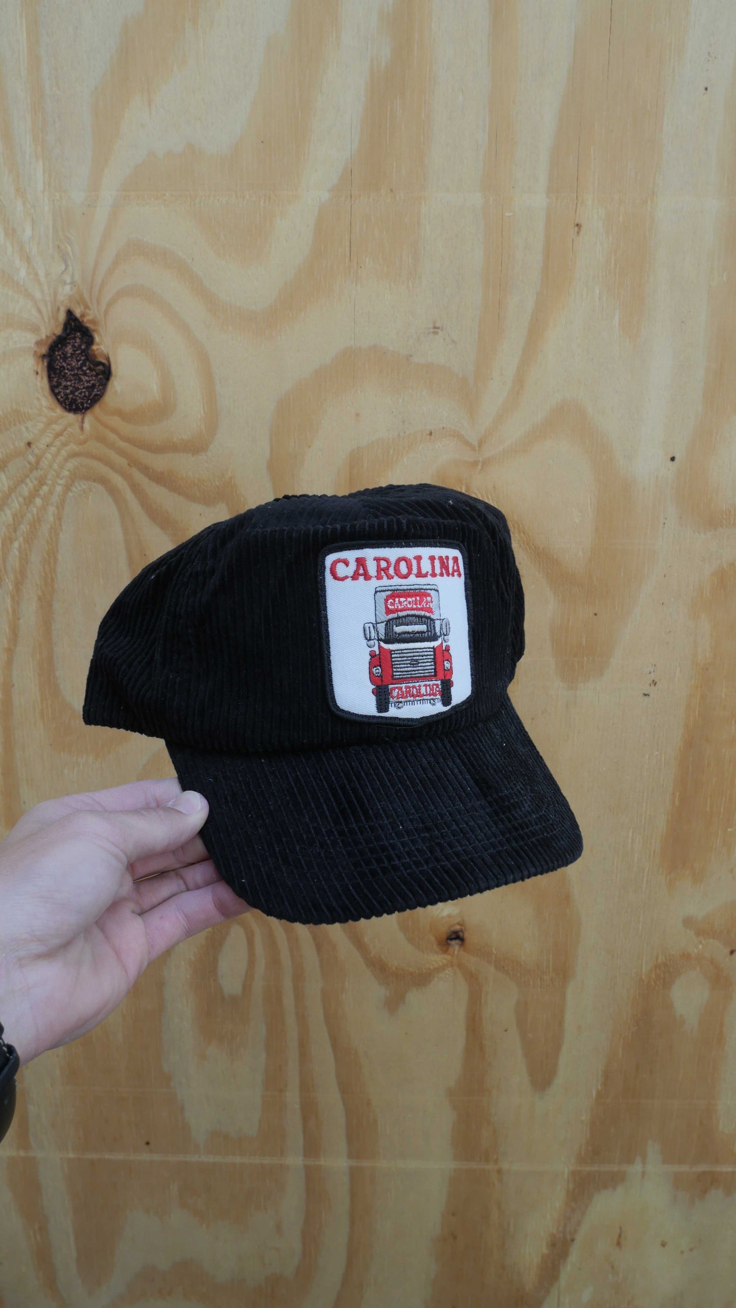1980s Corduroy Trucking Hat