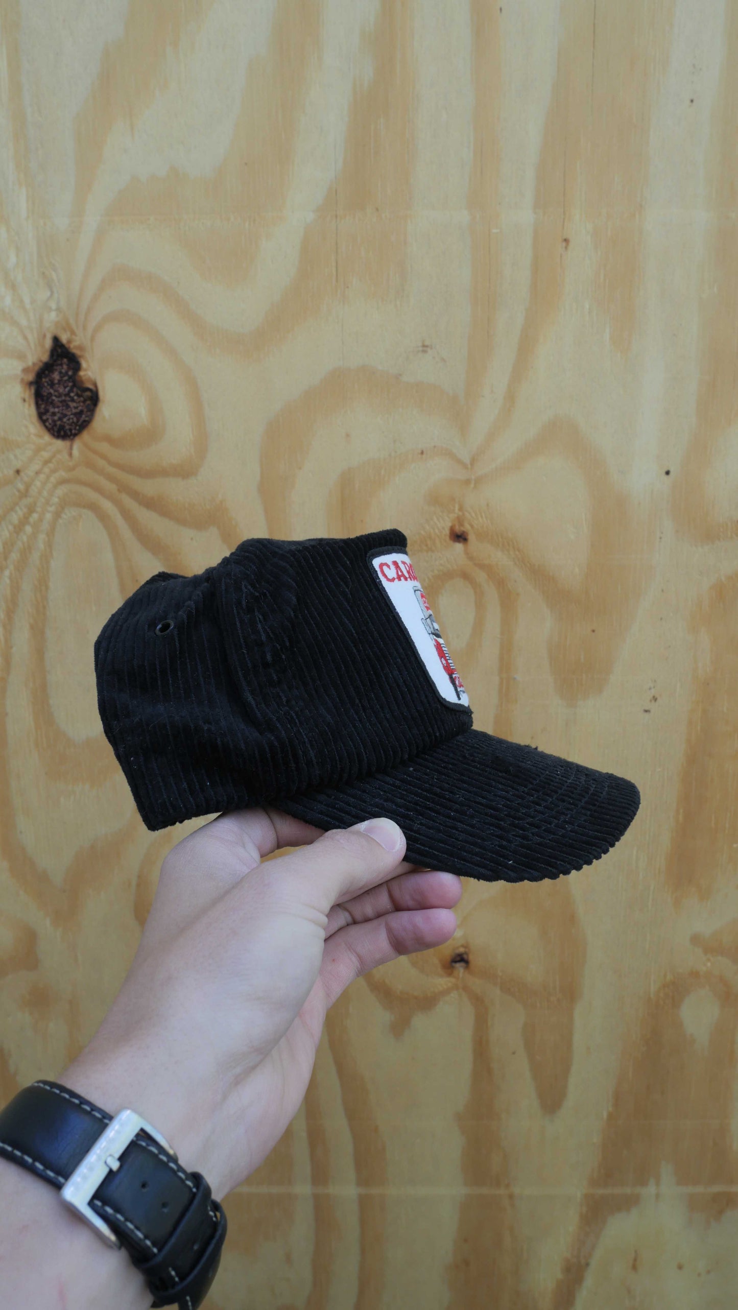 1980s Corduroy Trucking Hat
