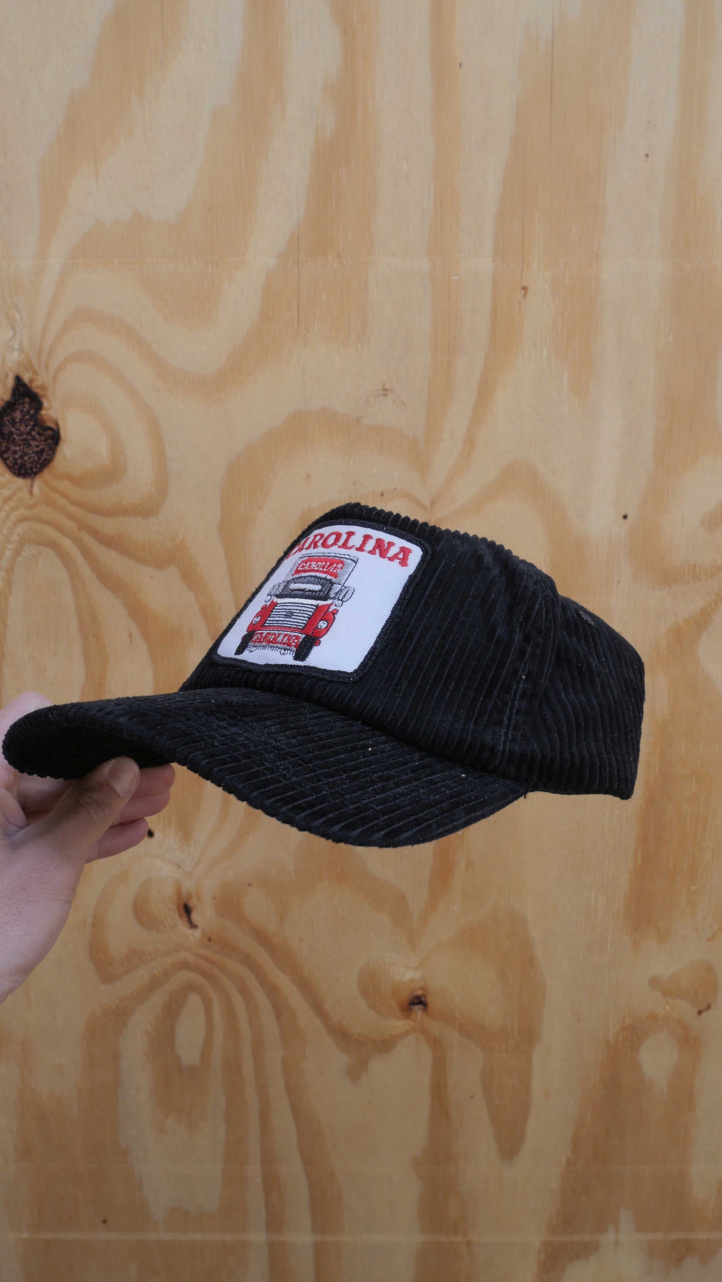 1980s Corduroy Trucking Hat