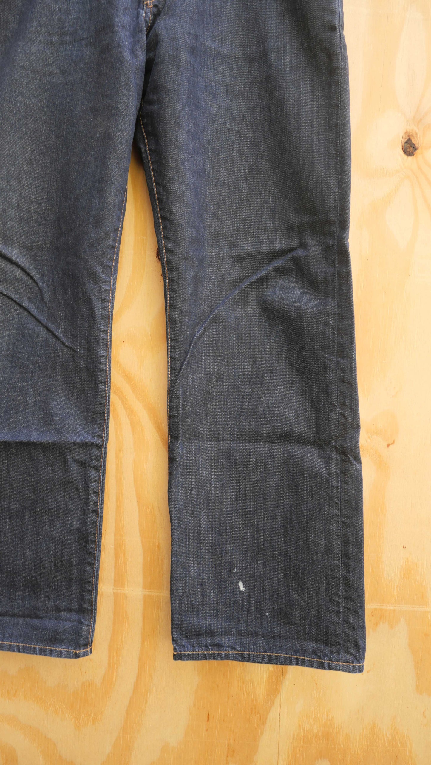 2000s Dark Wash Boot Cut Jeans | 33