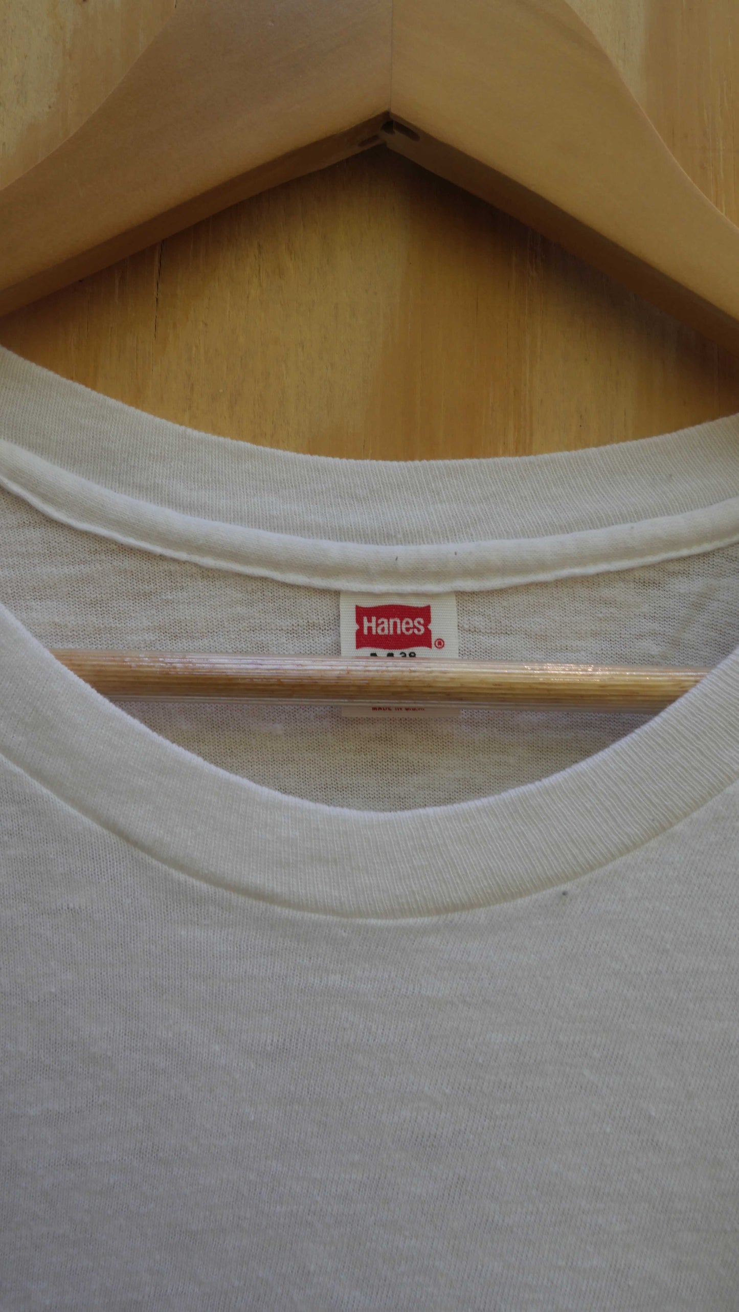 1980s White Tee | S