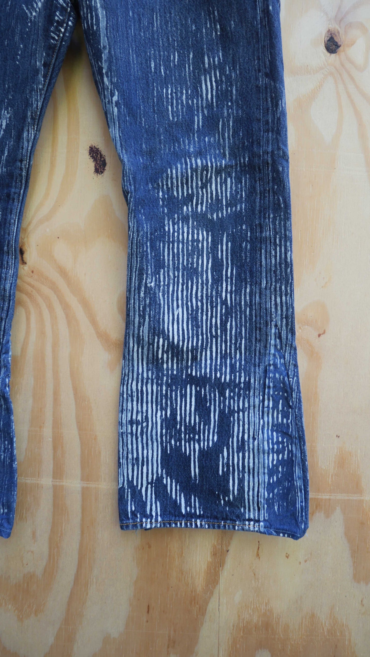 Flared Denim Mockup | 36