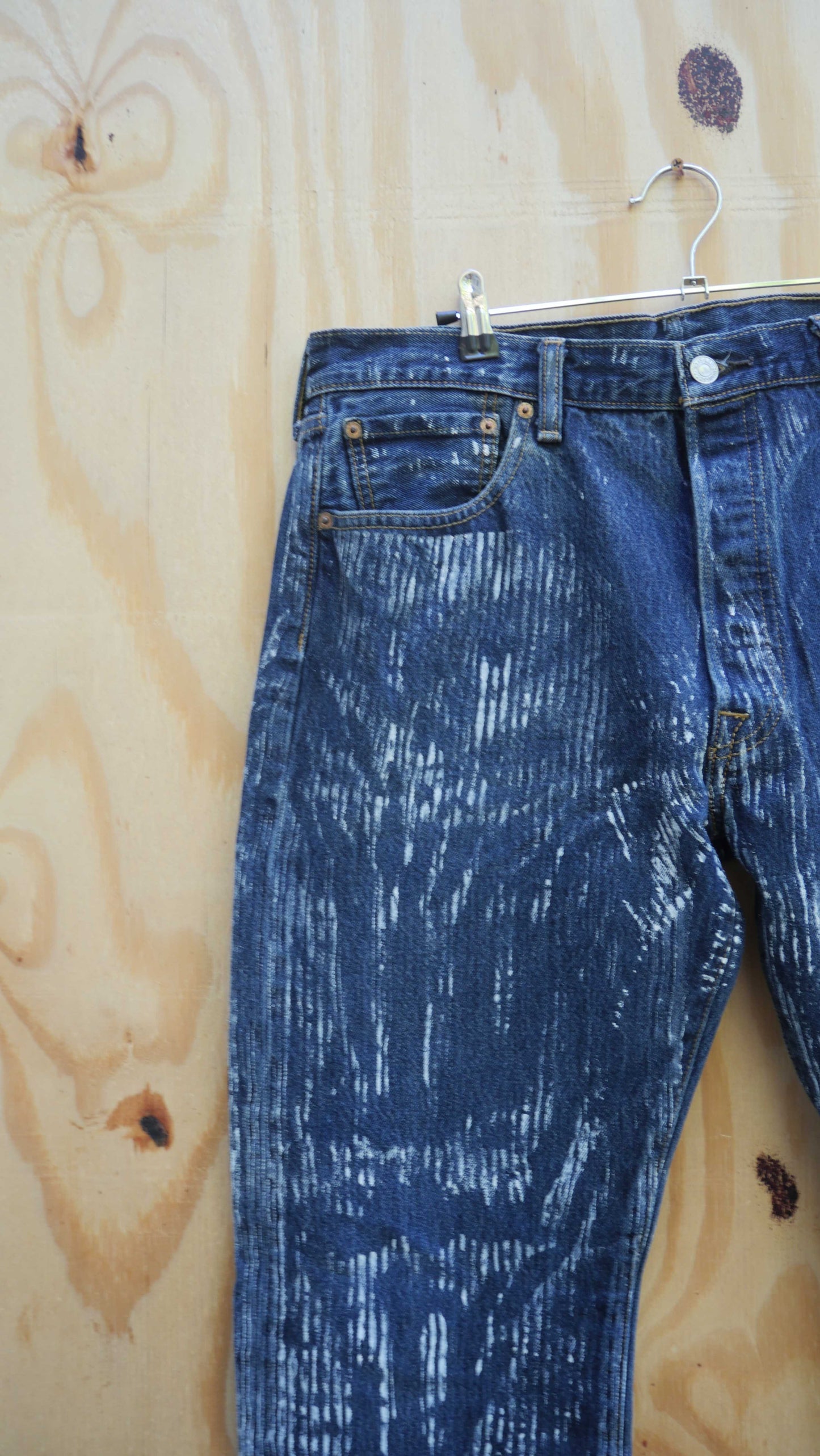 Flared Denim Mockup | 36