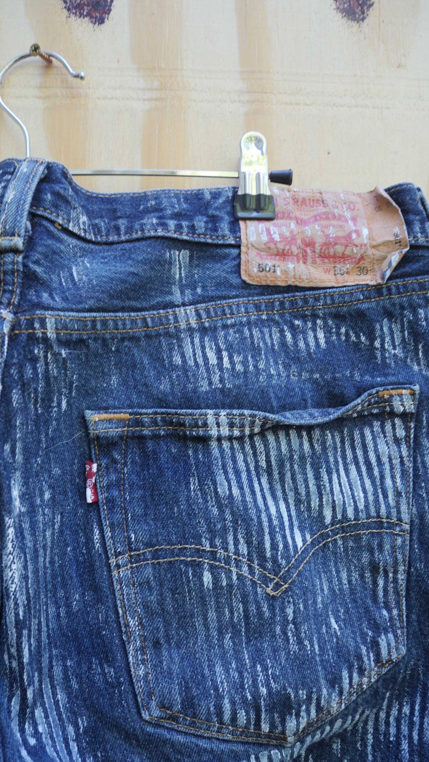 Flared Denim Mockup | 36