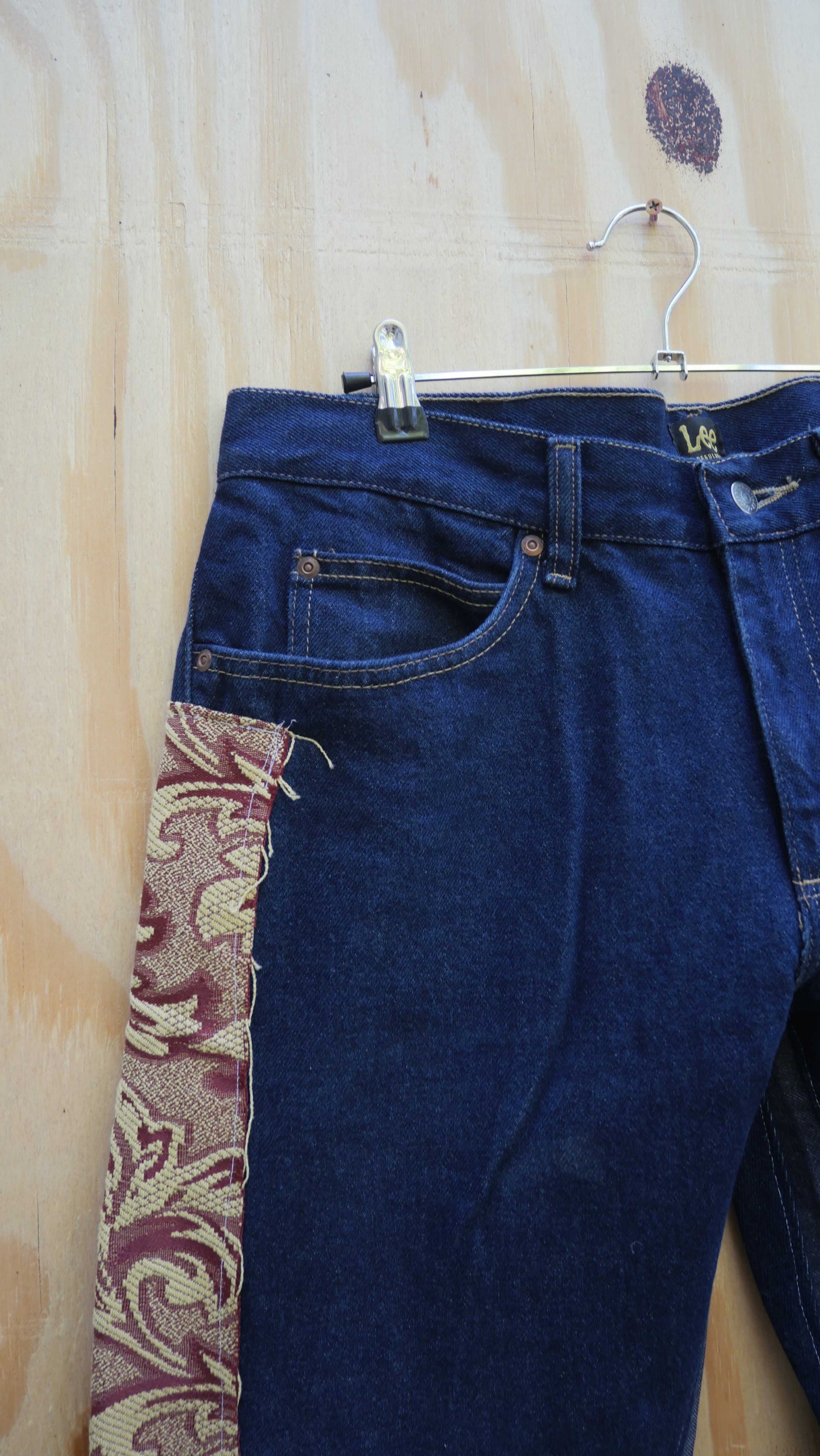 Flared Denim Mockup | 32