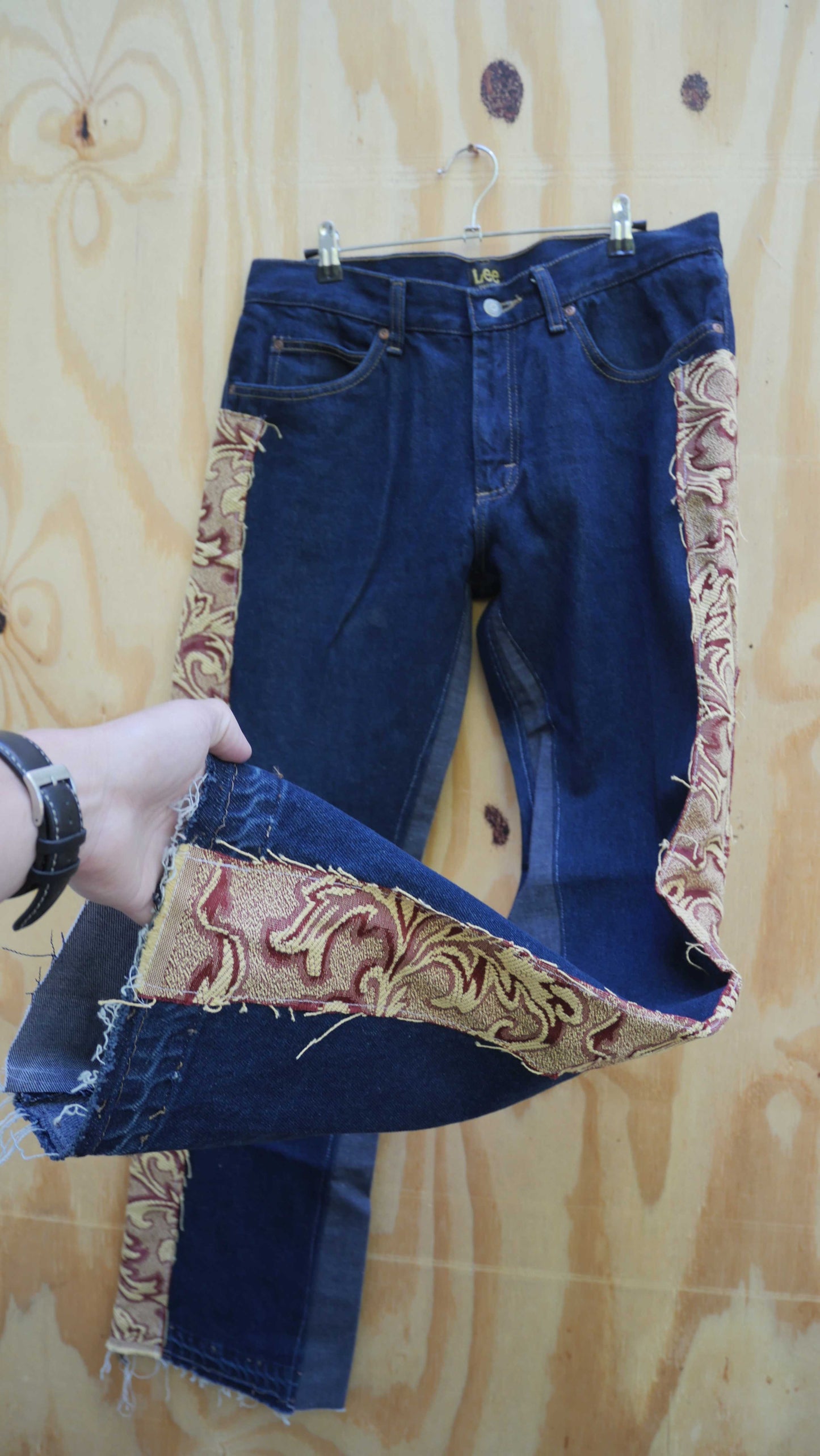 Flared Denim Mockup | 32