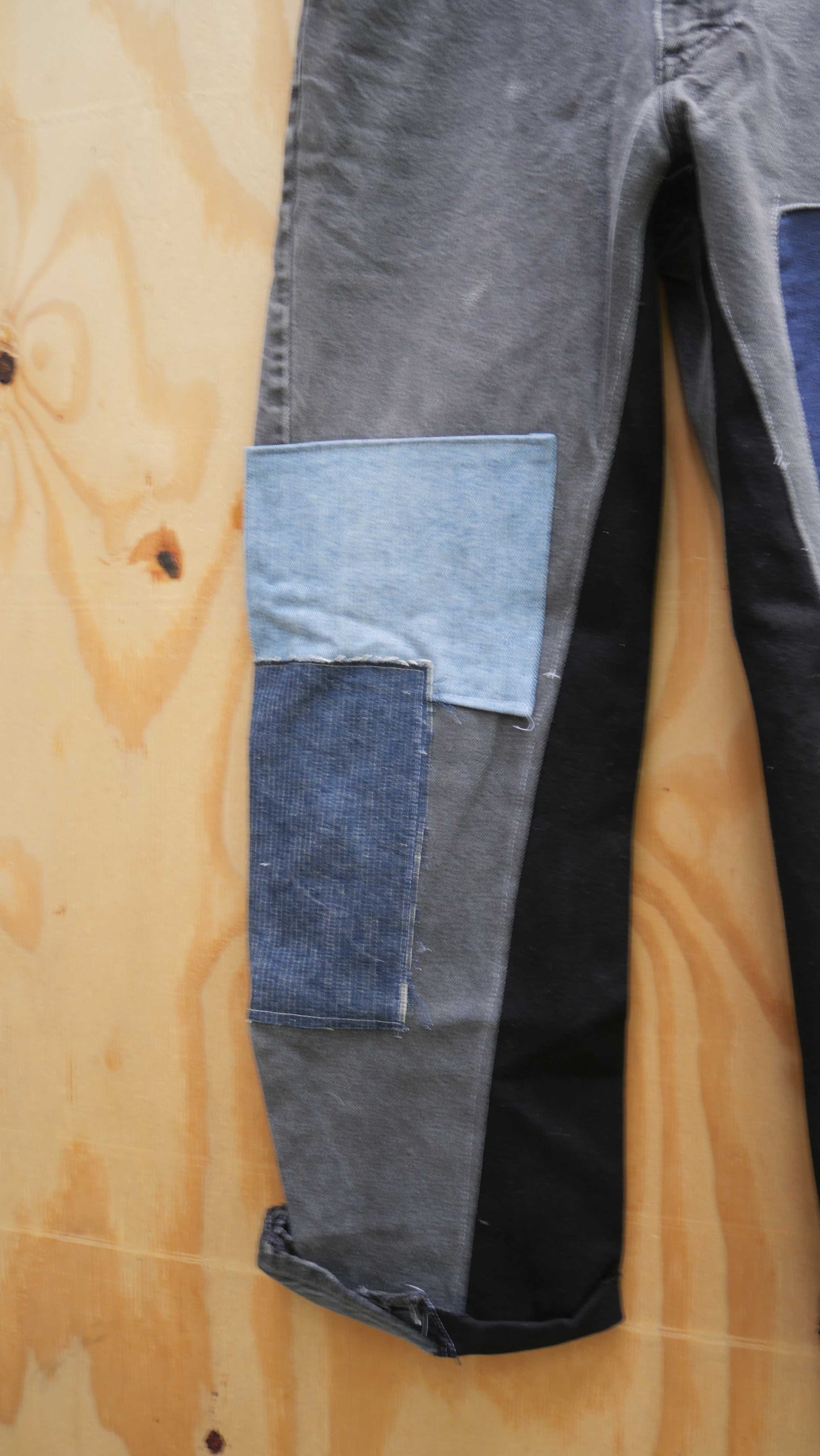 Flared Denim Mock Up | 32
