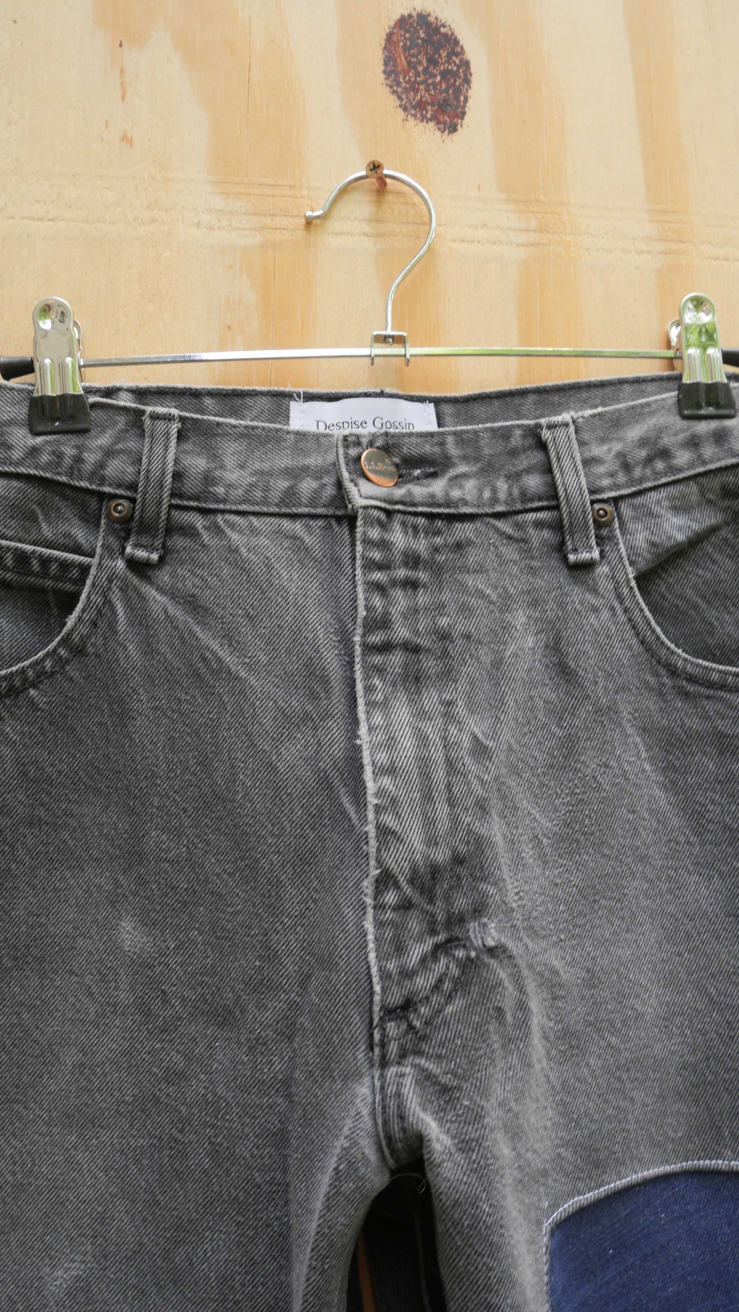 Flared Denim Mock Up | 32