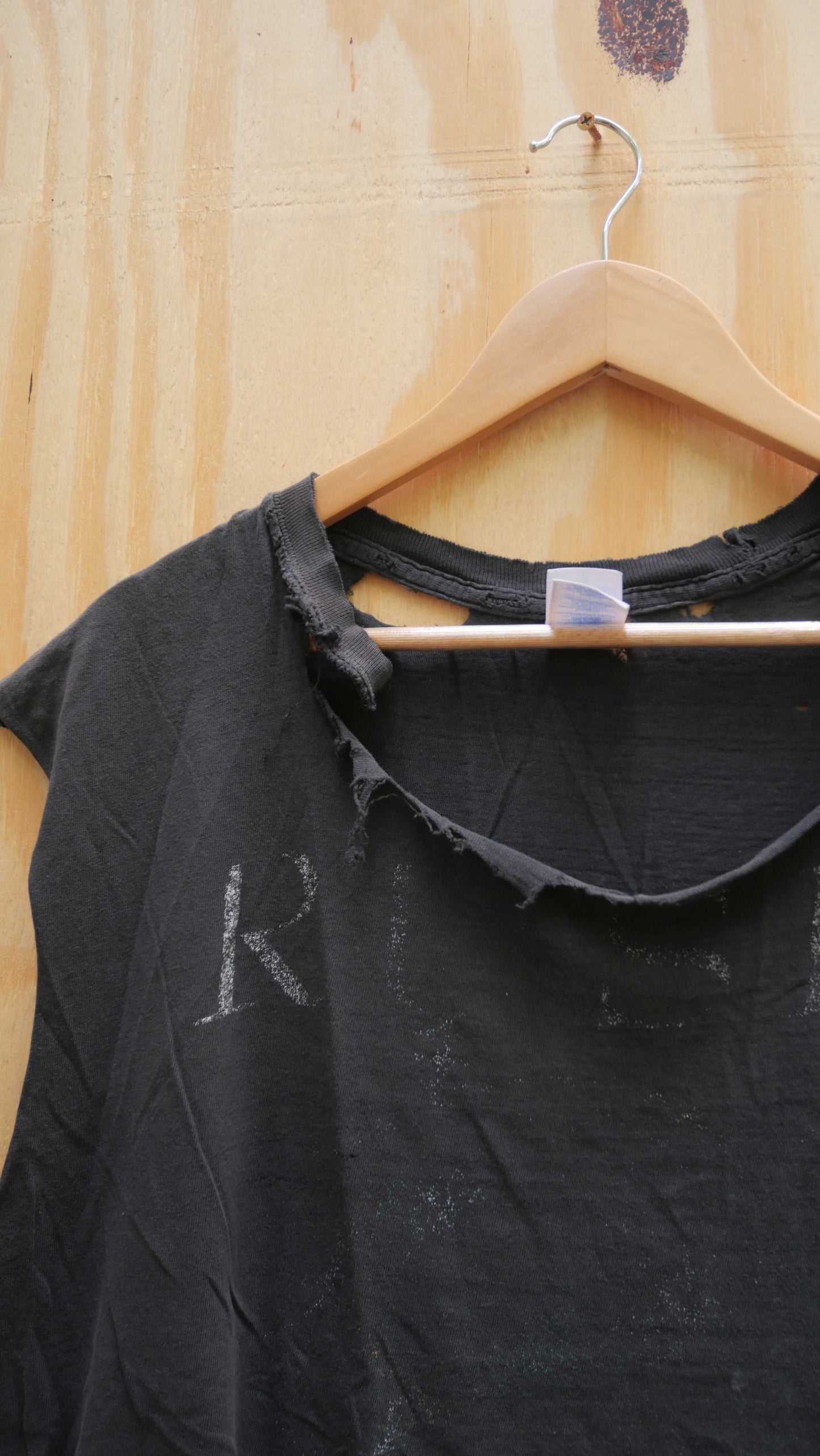 2000s Thrashed Chopped Tee | L