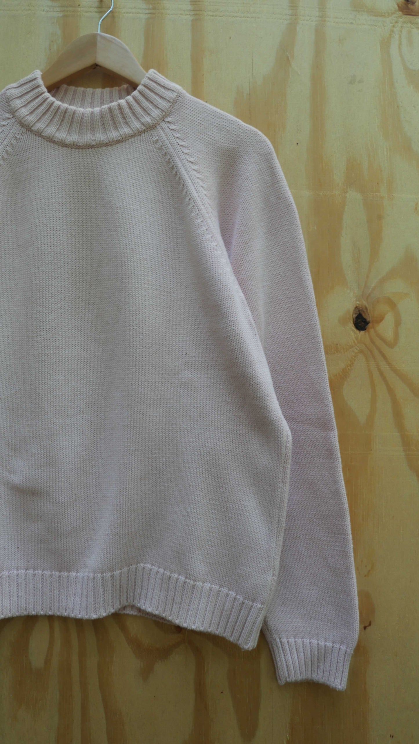 1990s Pink Knit Sweater | M